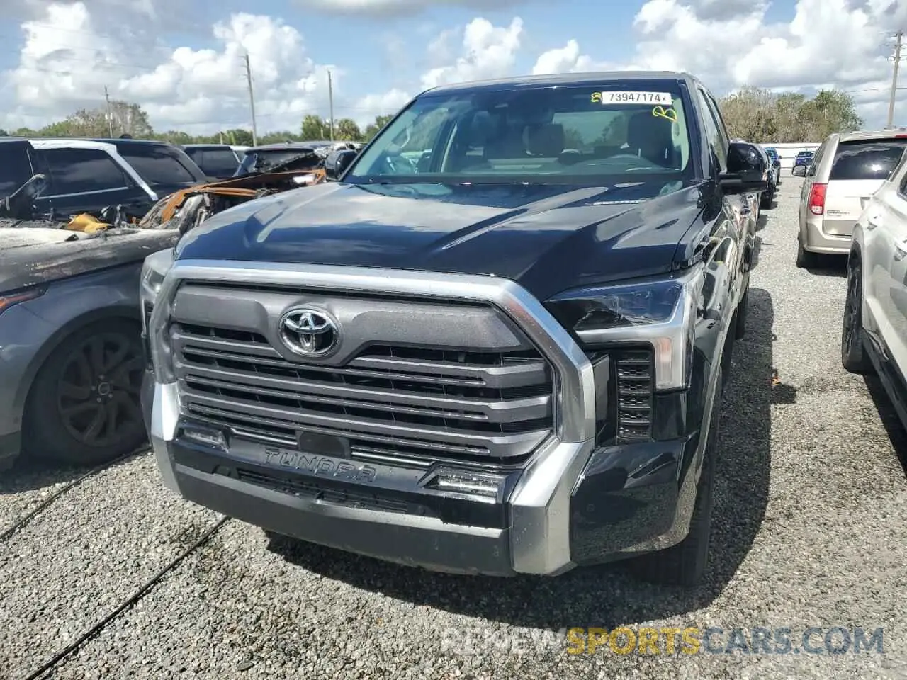 5 Photograph of a damaged car 5TFJA5DB4RX226914 TOYOTA TUNDRA 2024