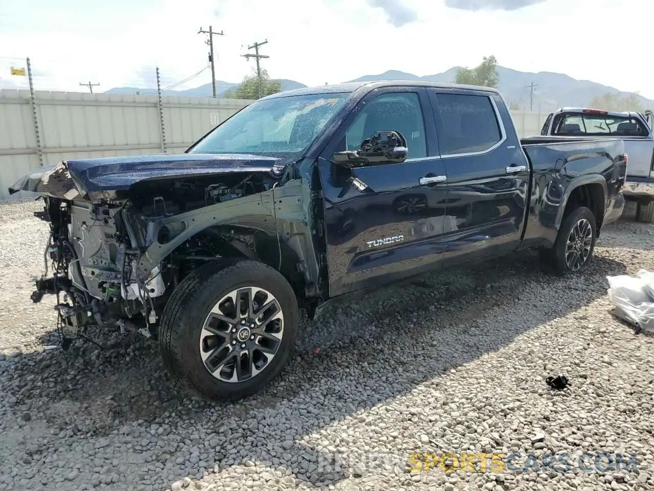 1 Photograph of a damaged car 5TFJA5EC1RX030095 TOYOTA TUNDRA 2024