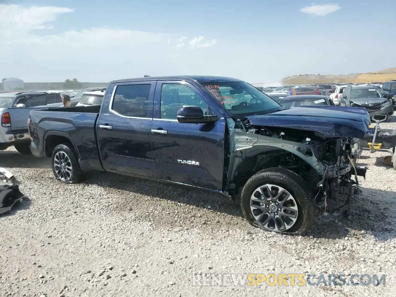 4 Photograph of a damaged car 5TFJA5EC1RX030095 TOYOTA TUNDRA 2024
