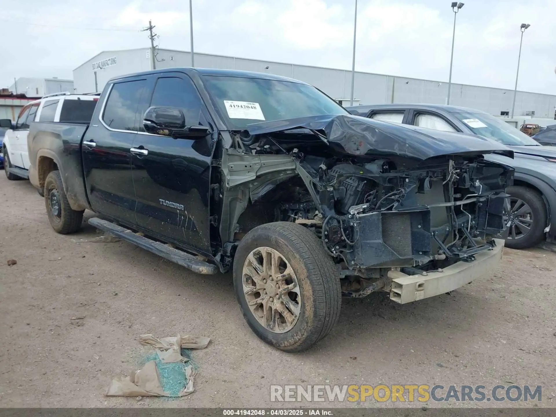 1 Photograph of a damaged car 5TFJA5EC8RX027842 TOYOTA TUNDRA 2024