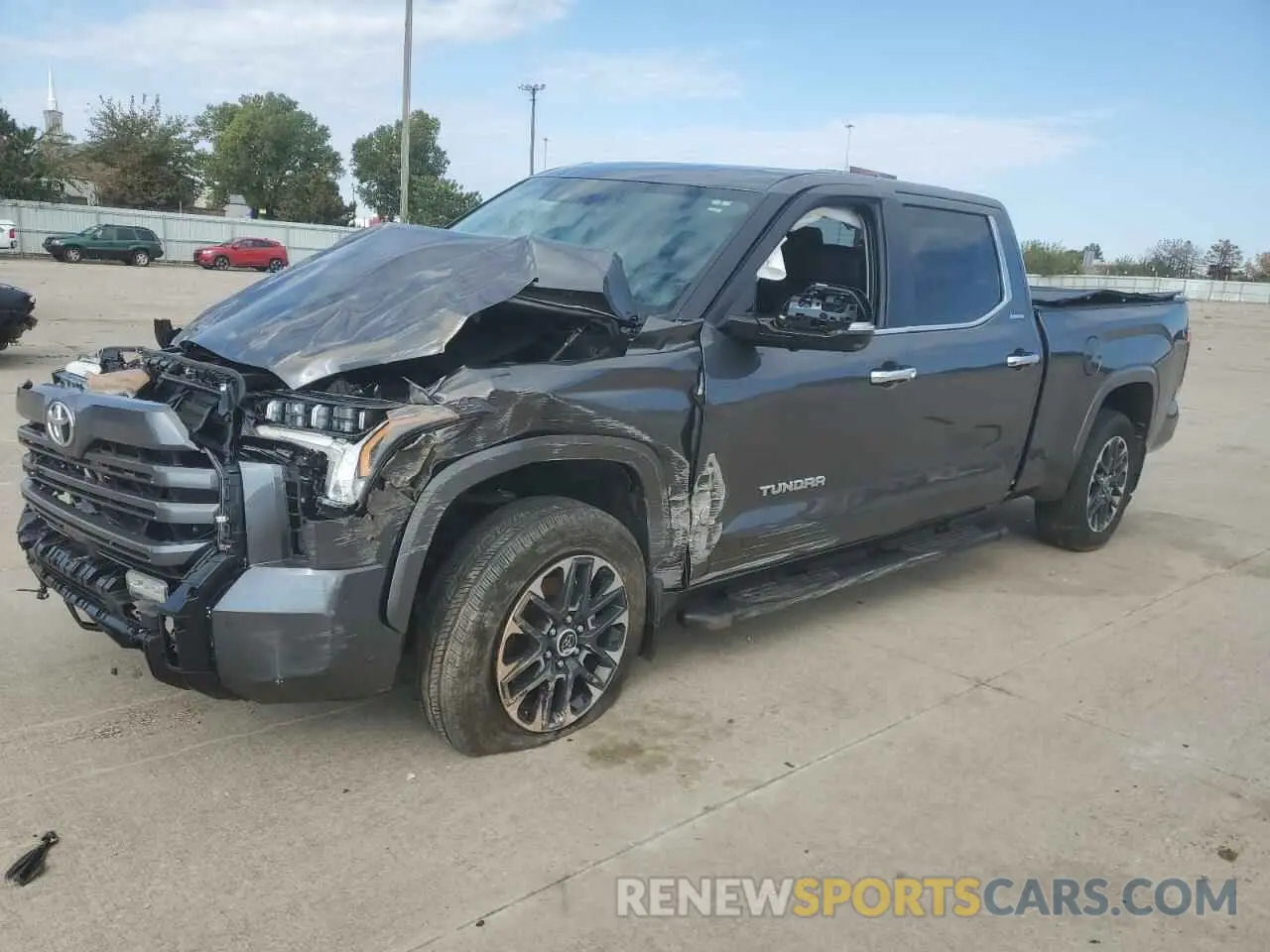 1 Photograph of a damaged car 5TFJA5EC9RX028899 TOYOTA TUNDRA 2024