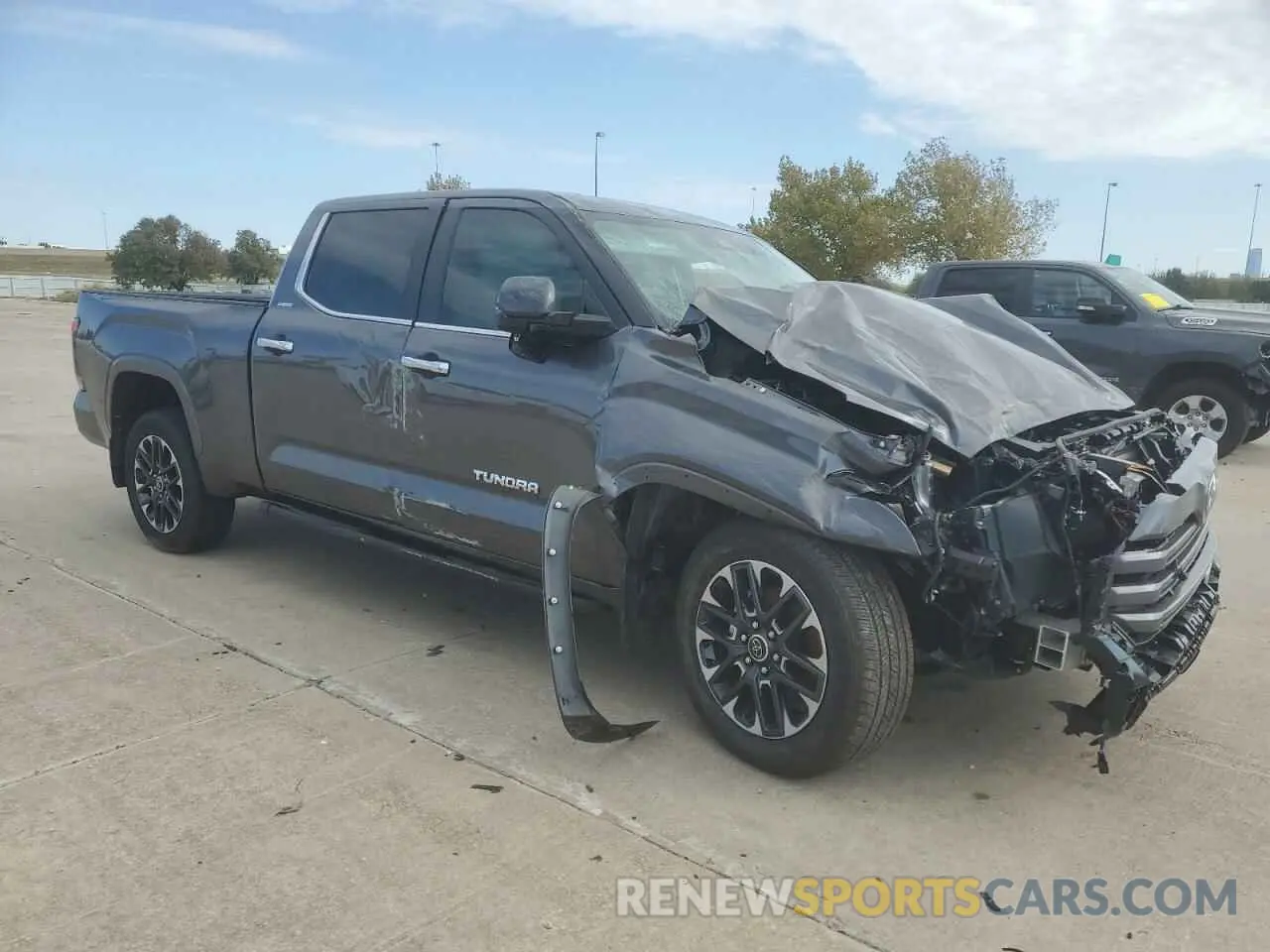 4 Photograph of a damaged car 5TFJA5EC9RX028899 TOYOTA TUNDRA 2024
