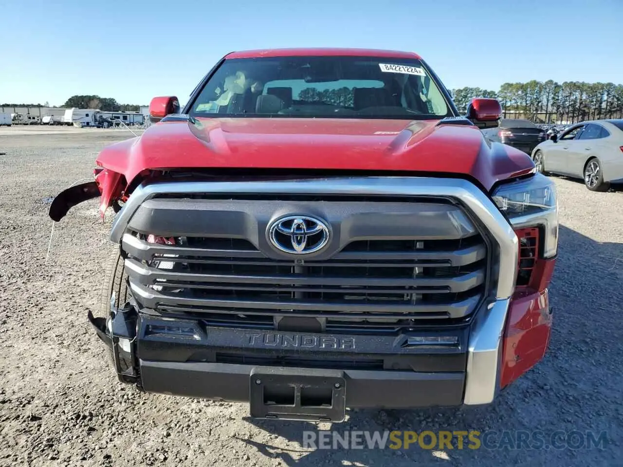 5 Photograph of a damaged car 5TFJC5DB4RX053034 TOYOTA TUNDRA 2024