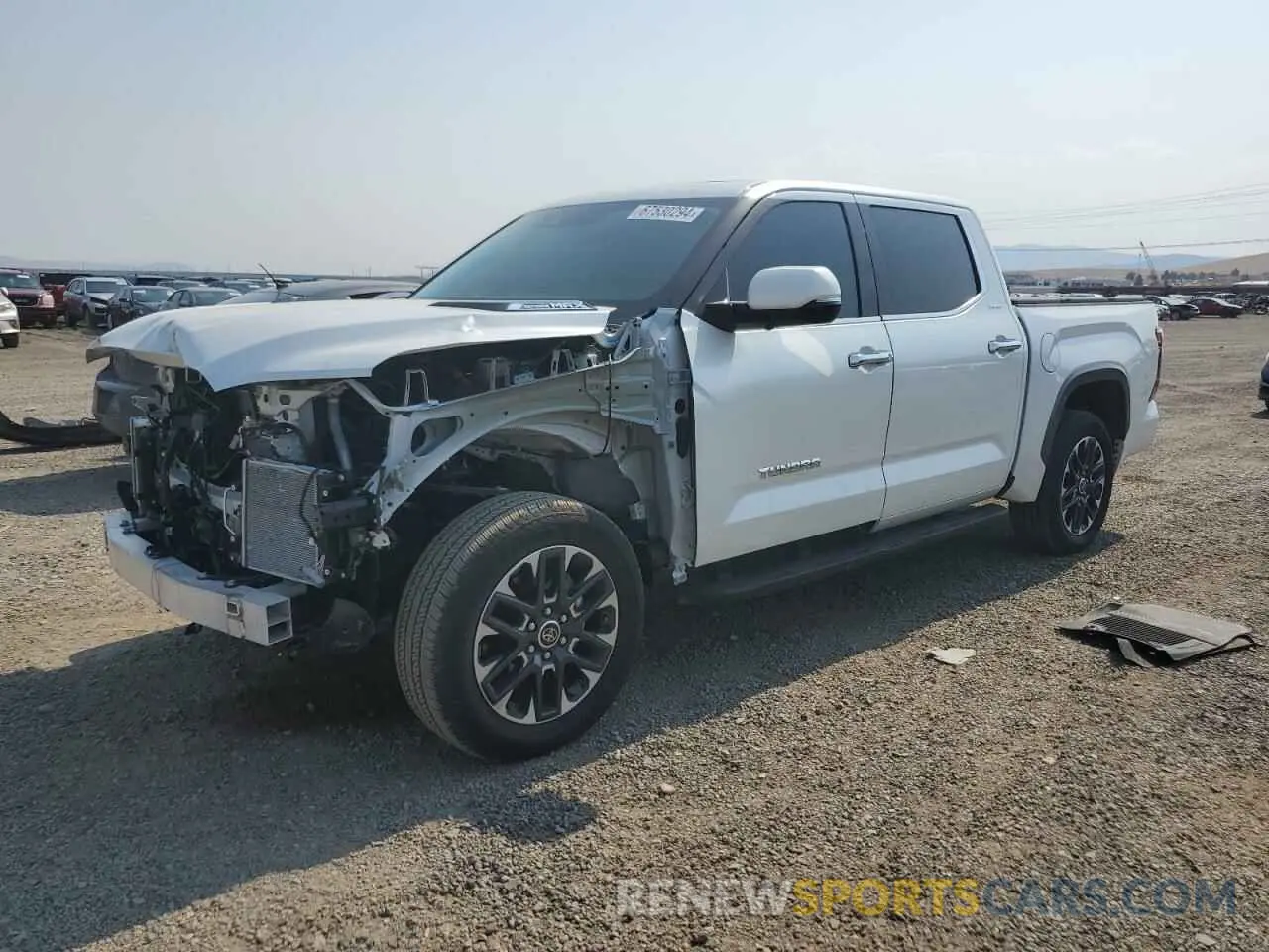 1 Photograph of a damaged car 5TFJC5DB6RX078436 TOYOTA TUNDRA 2024