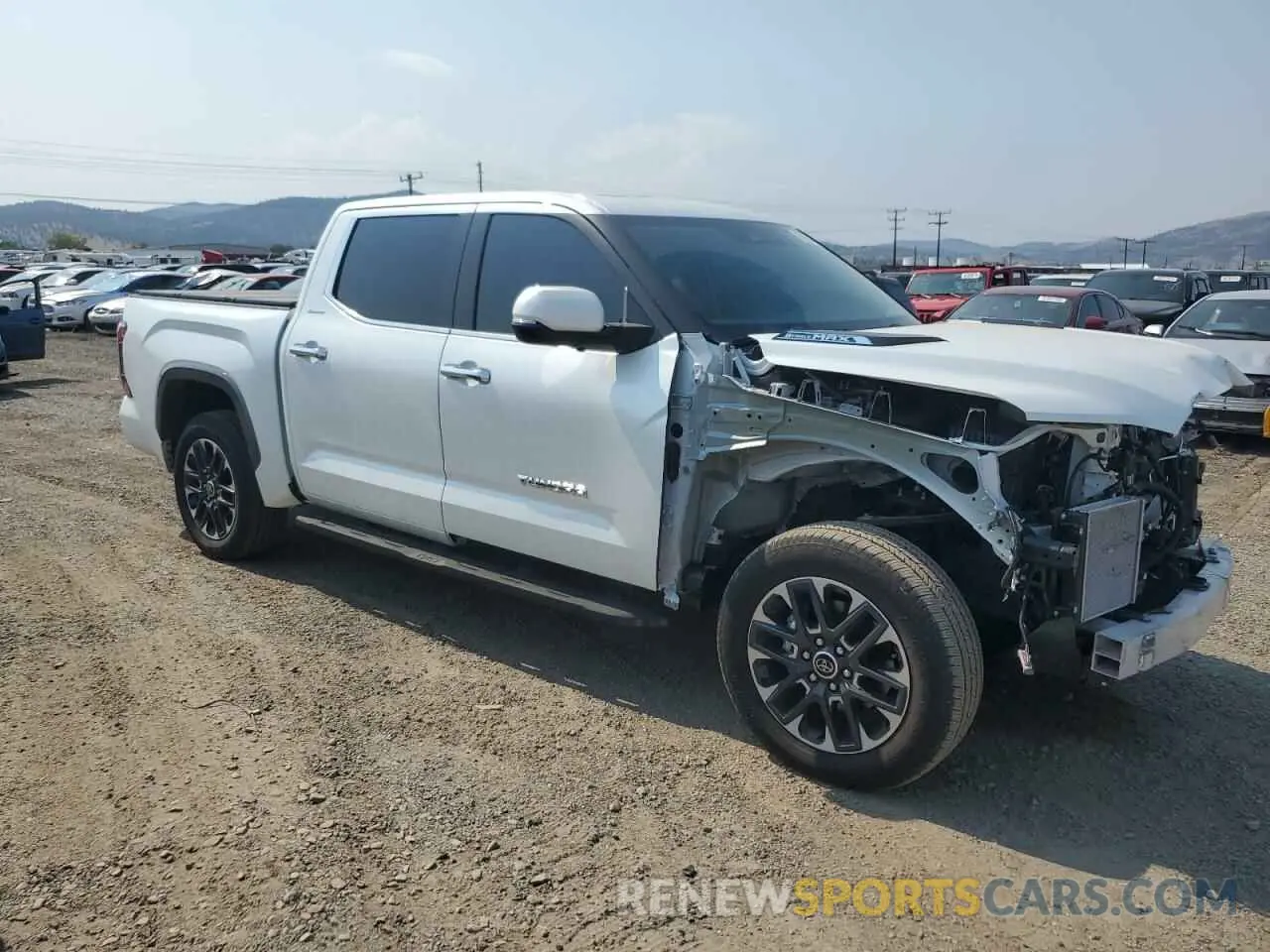4 Photograph of a damaged car 5TFJC5DB6RX078436 TOYOTA TUNDRA 2024
