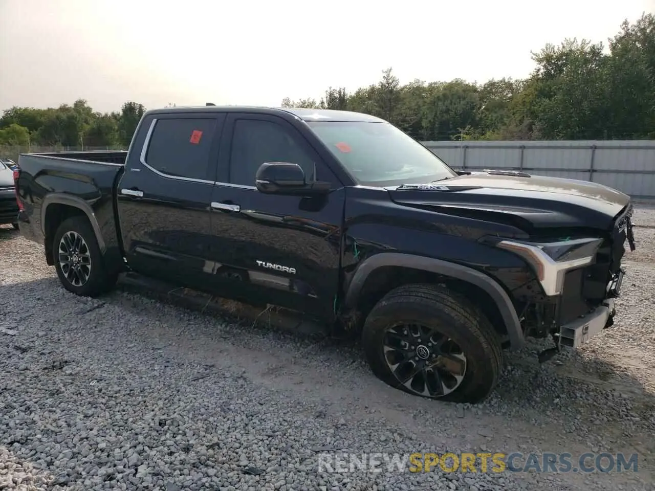 4 Photograph of a damaged car 5TFJC5DB8RX073478 TOYOTA TUNDRA 2024