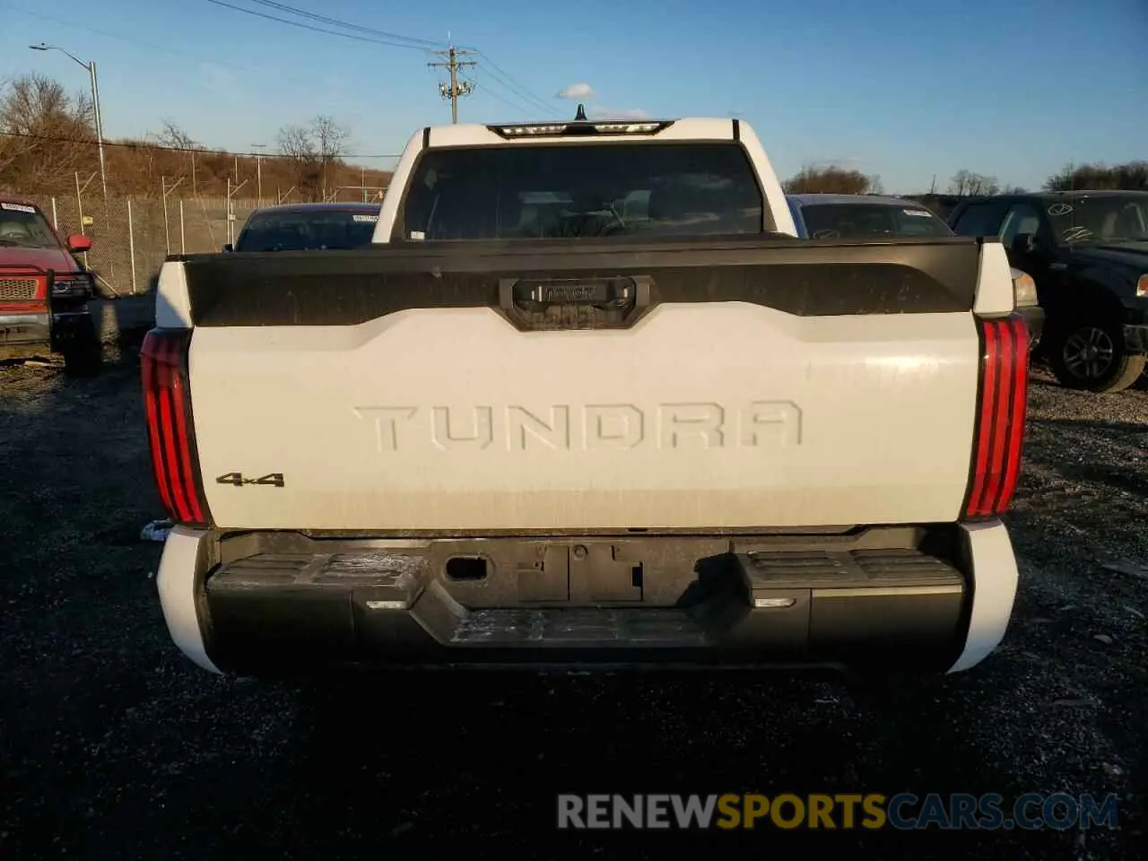 6 Photograph of a damaged car 5TFKB5DB1RX181657 TOYOTA TUNDRA 2024