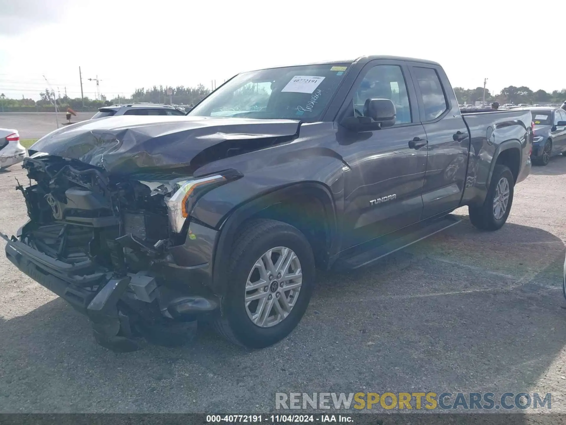 2 Photograph of a damaged car 5TFLA5AA4RX032890 TOYOTA TUNDRA 2024