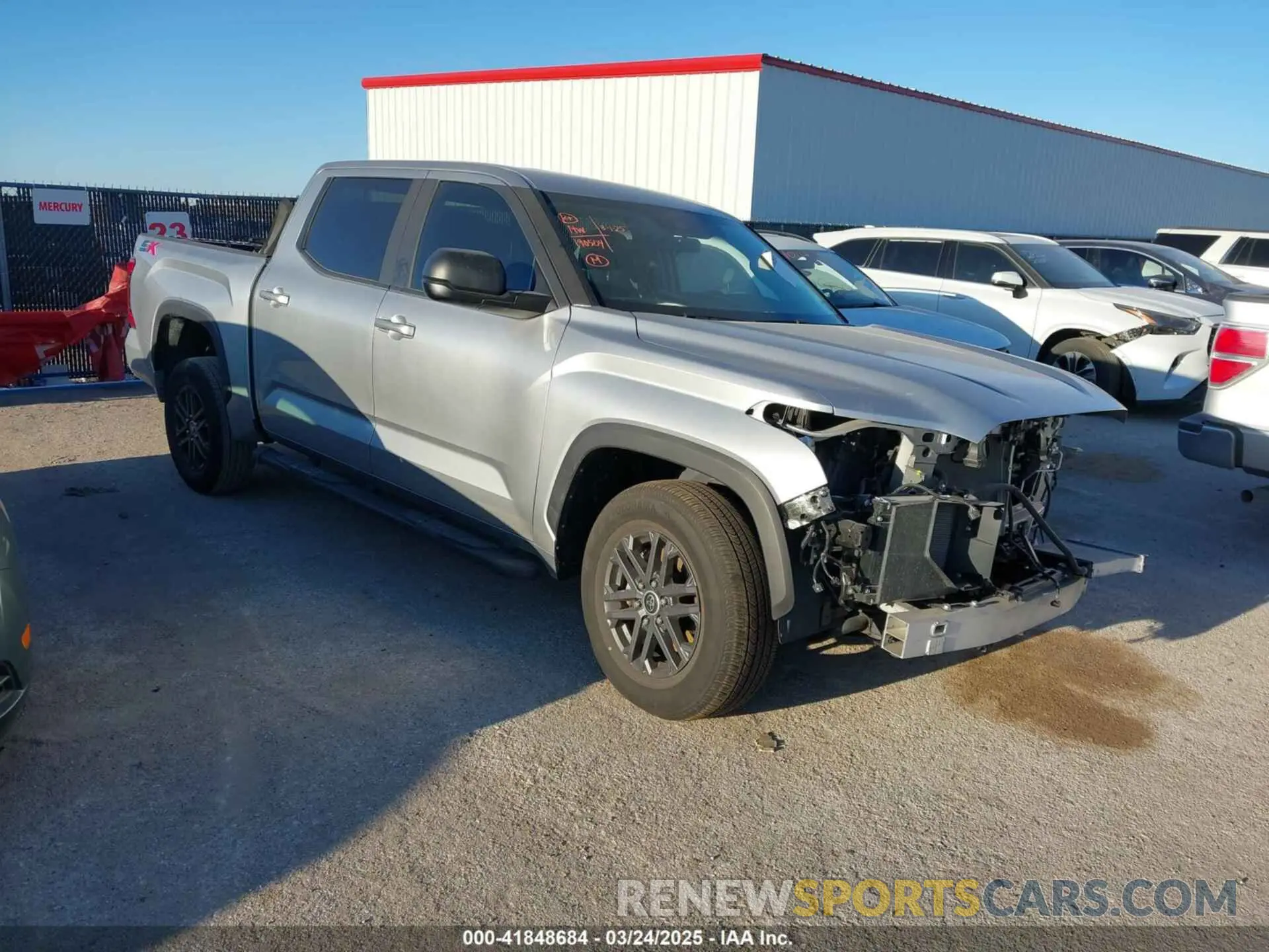 1 Photograph of a damaged car 5TFLA5ABXRX032188 TOYOTA TUNDRA 2024