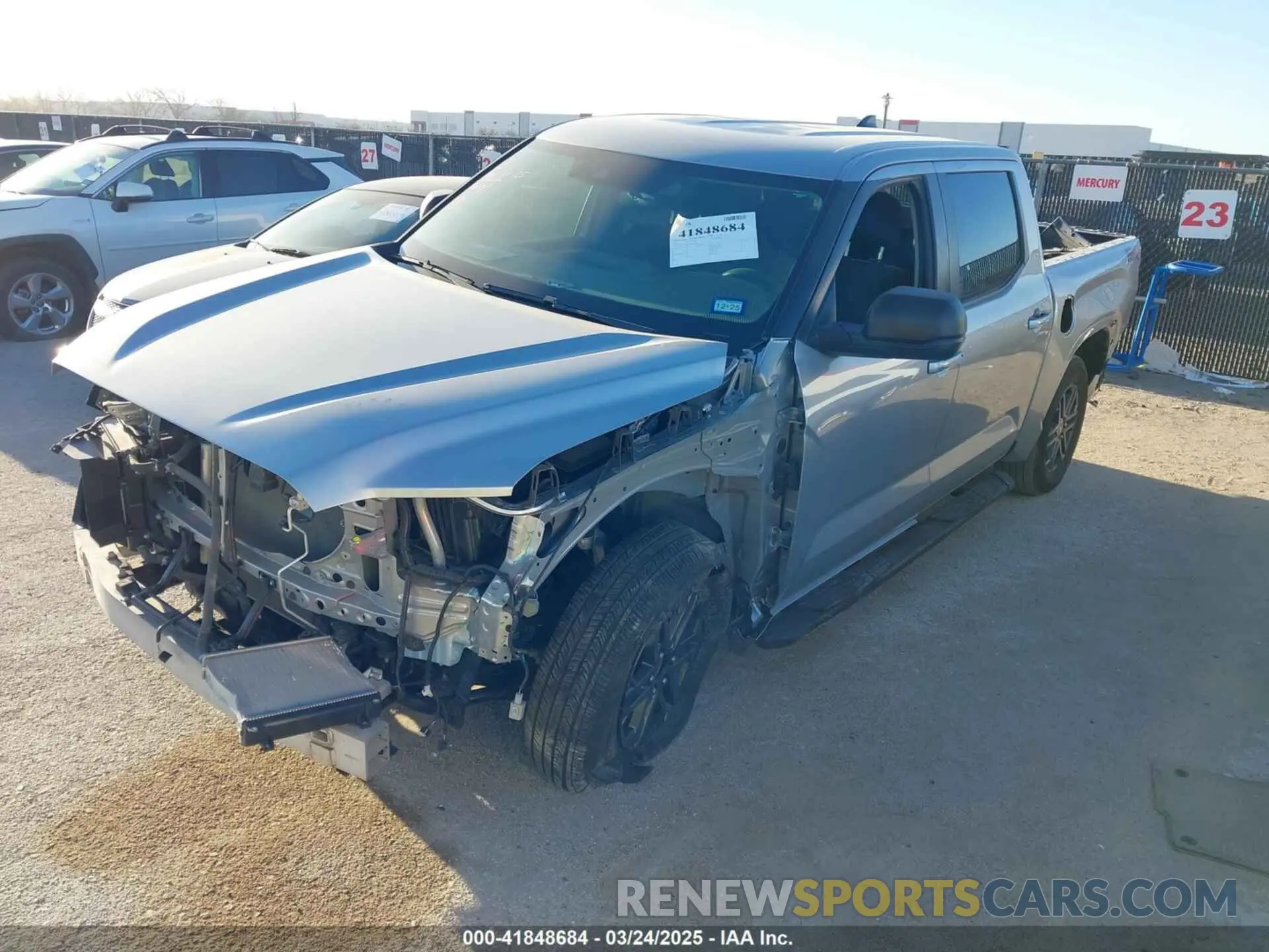 2 Photograph of a damaged car 5TFLA5ABXRX032188 TOYOTA TUNDRA 2024