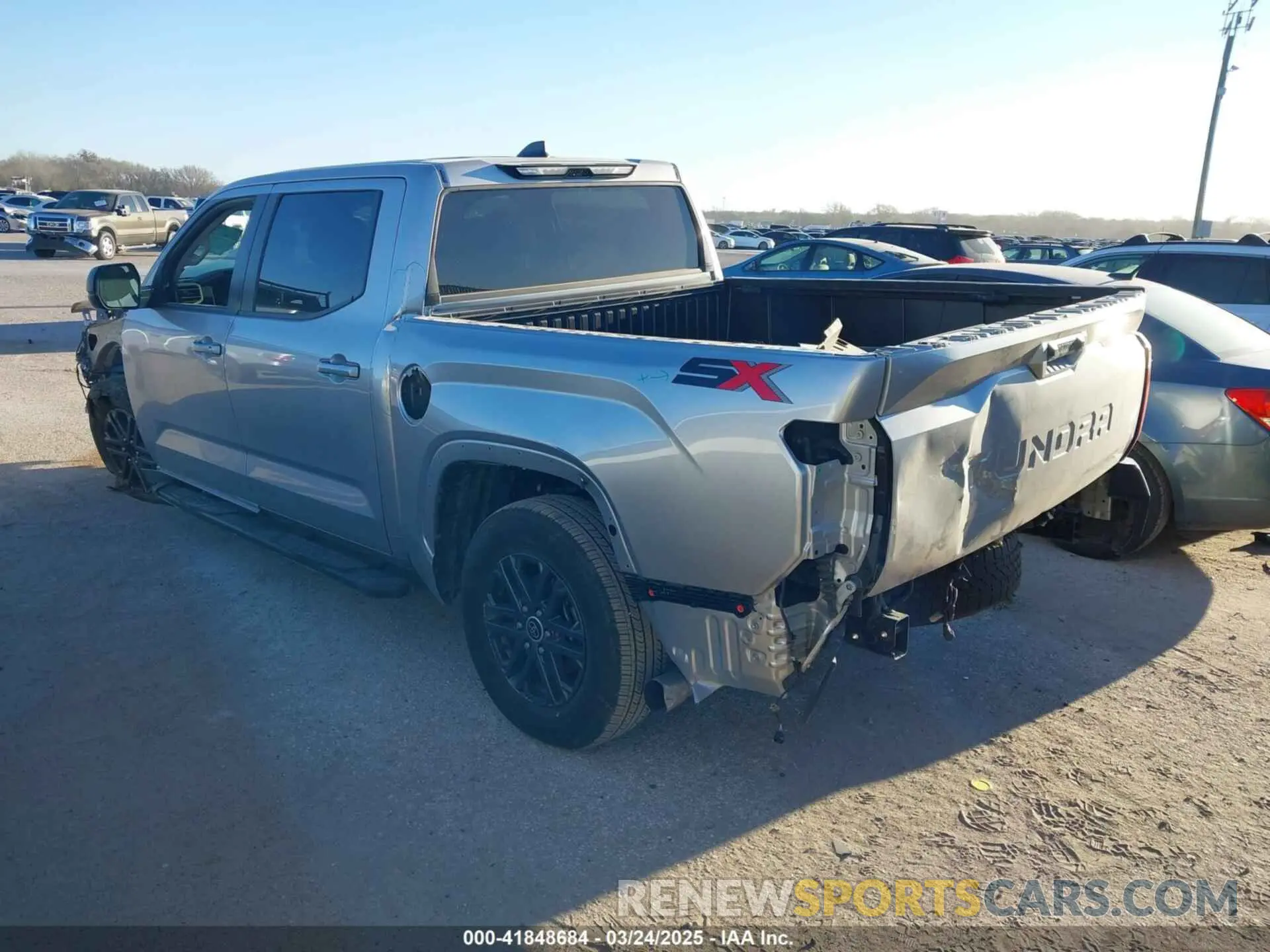 3 Photograph of a damaged car 5TFLA5ABXRX032188 TOYOTA TUNDRA 2024