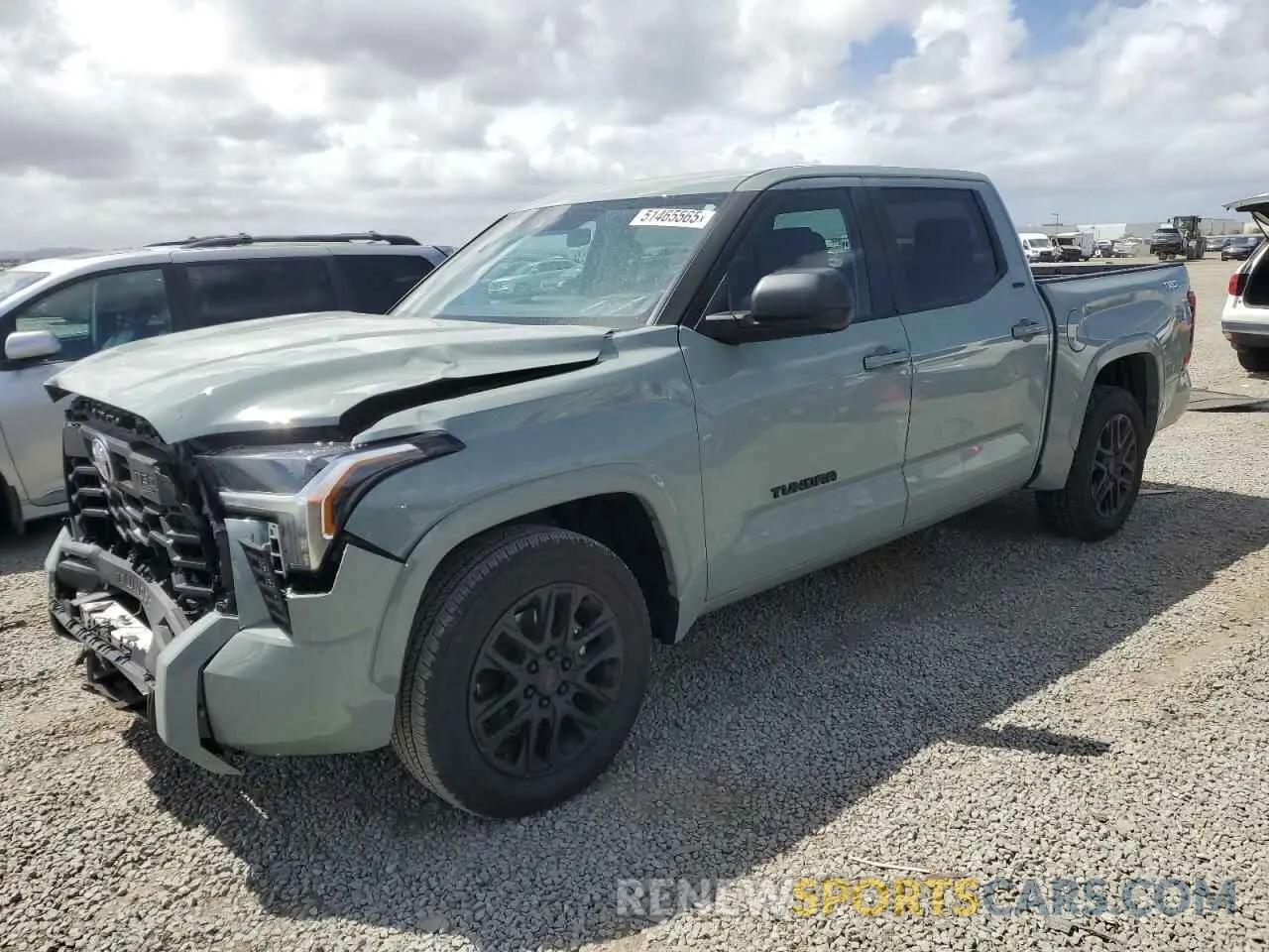 1 Photograph of a damaged car 5TFLA5ABXRX039903 TOYOTA TUNDRA 2024