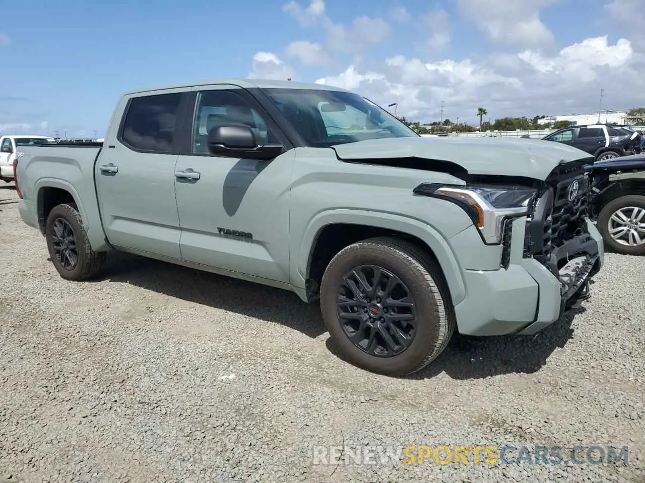 4 Photograph of a damaged car 5TFLA5ABXRX039903 TOYOTA TUNDRA 2024