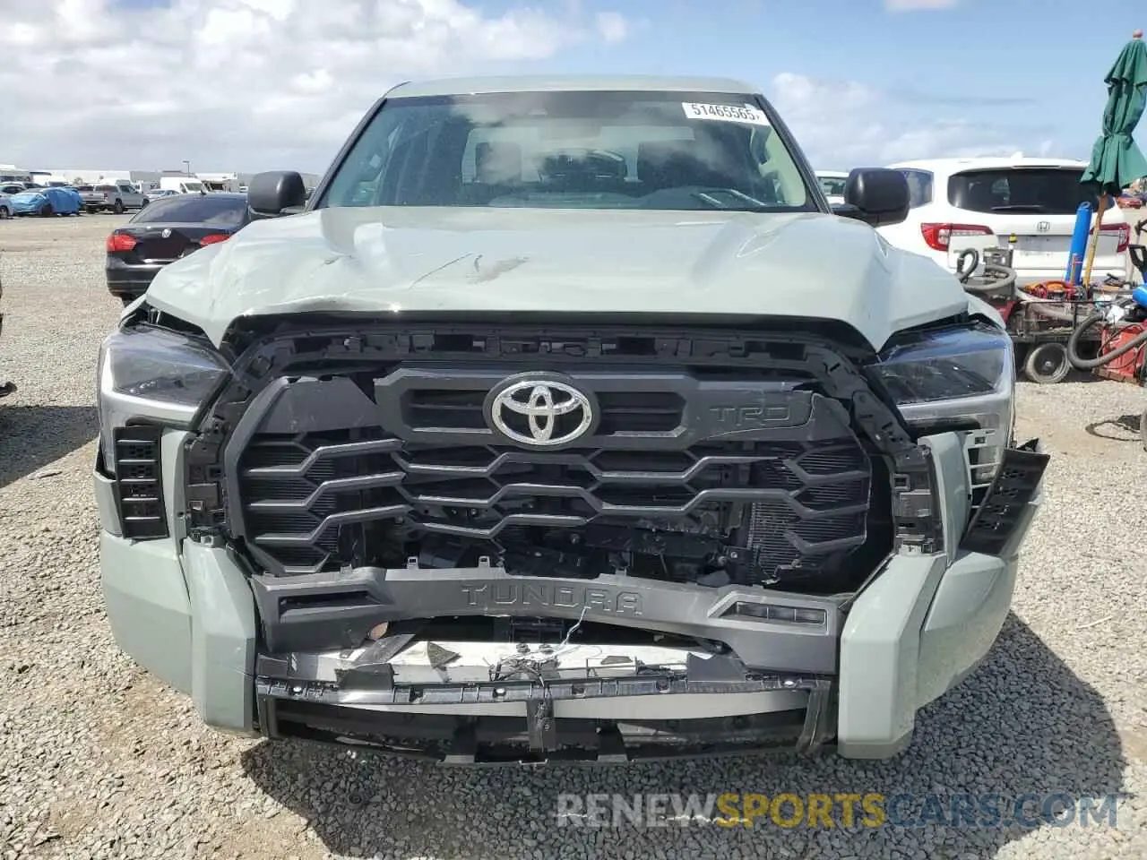 5 Photograph of a damaged car 5TFLA5ABXRX039903 TOYOTA TUNDRA 2024