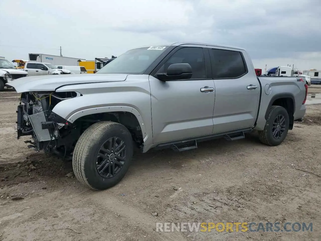 1 Photograph of a damaged car 5TFLA5ABXRX040078 TOYOTA TUNDRA 2024
