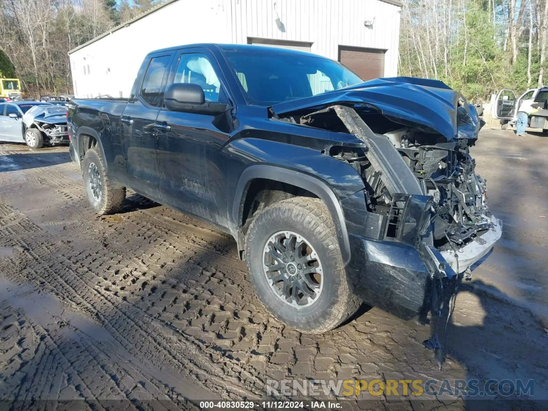 1 Photograph of a damaged car 5TFLA5DA5RX165122 TOYOTA TUNDRA 2024