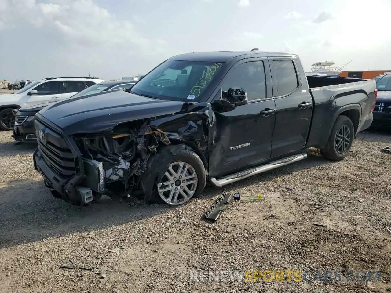 1 Photograph of a damaged car 5TFLA5DA5RX166349 TOYOTA TUNDRA 2024