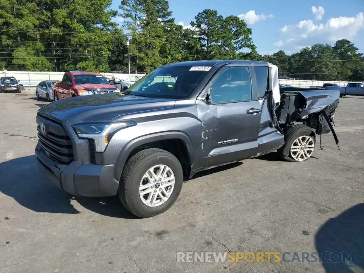 1 Photograph of a damaged car 5TFLA5DAXRX175242 TOYOTA TUNDRA 2024