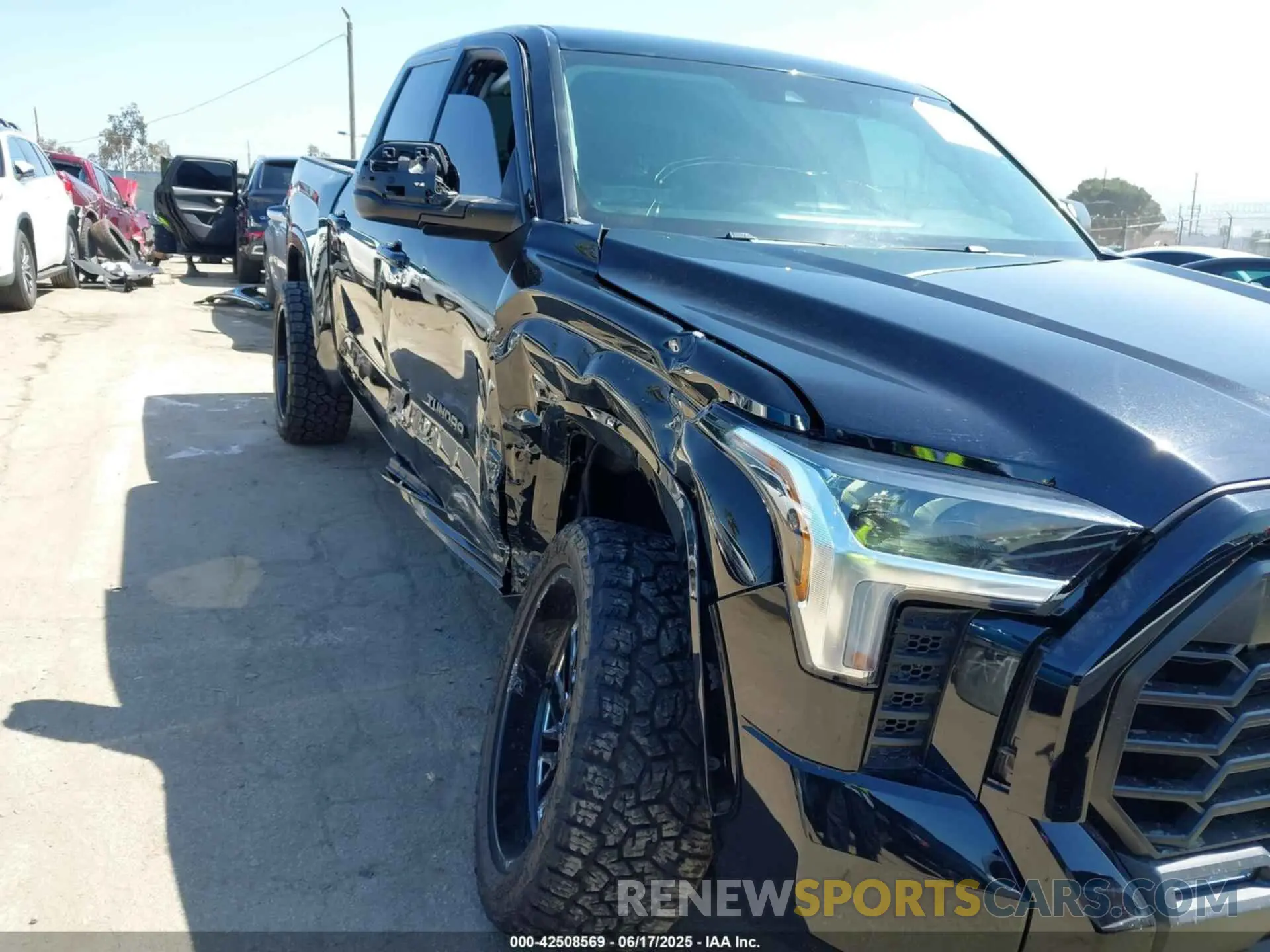 6 Photograph of a damaged car 5TFLA5DB0RX211934 TOYOTA TUNDRA 2024