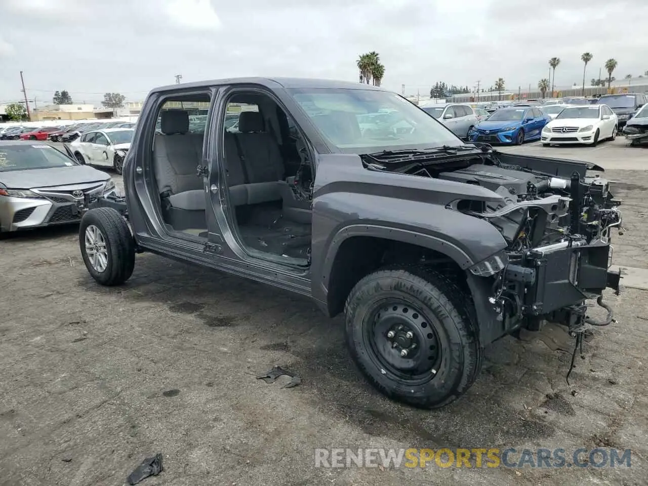 4 Photograph of a damaged car 5TFLA5DB1RX151114 TOYOTA TUNDRA 2024