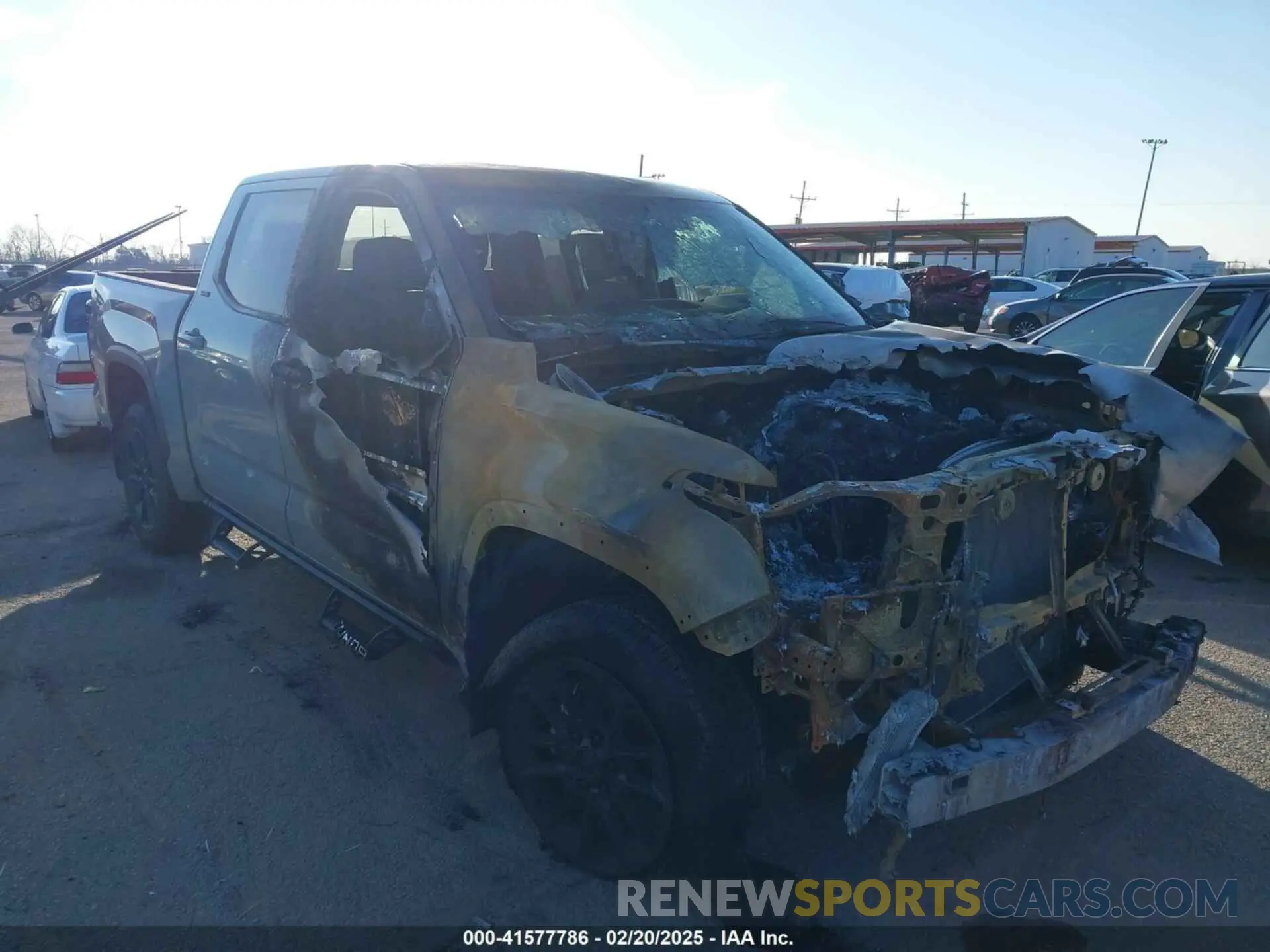 1 Photograph of a damaged car 5TFLA5DB1RX231450 TOYOTA TUNDRA 2024