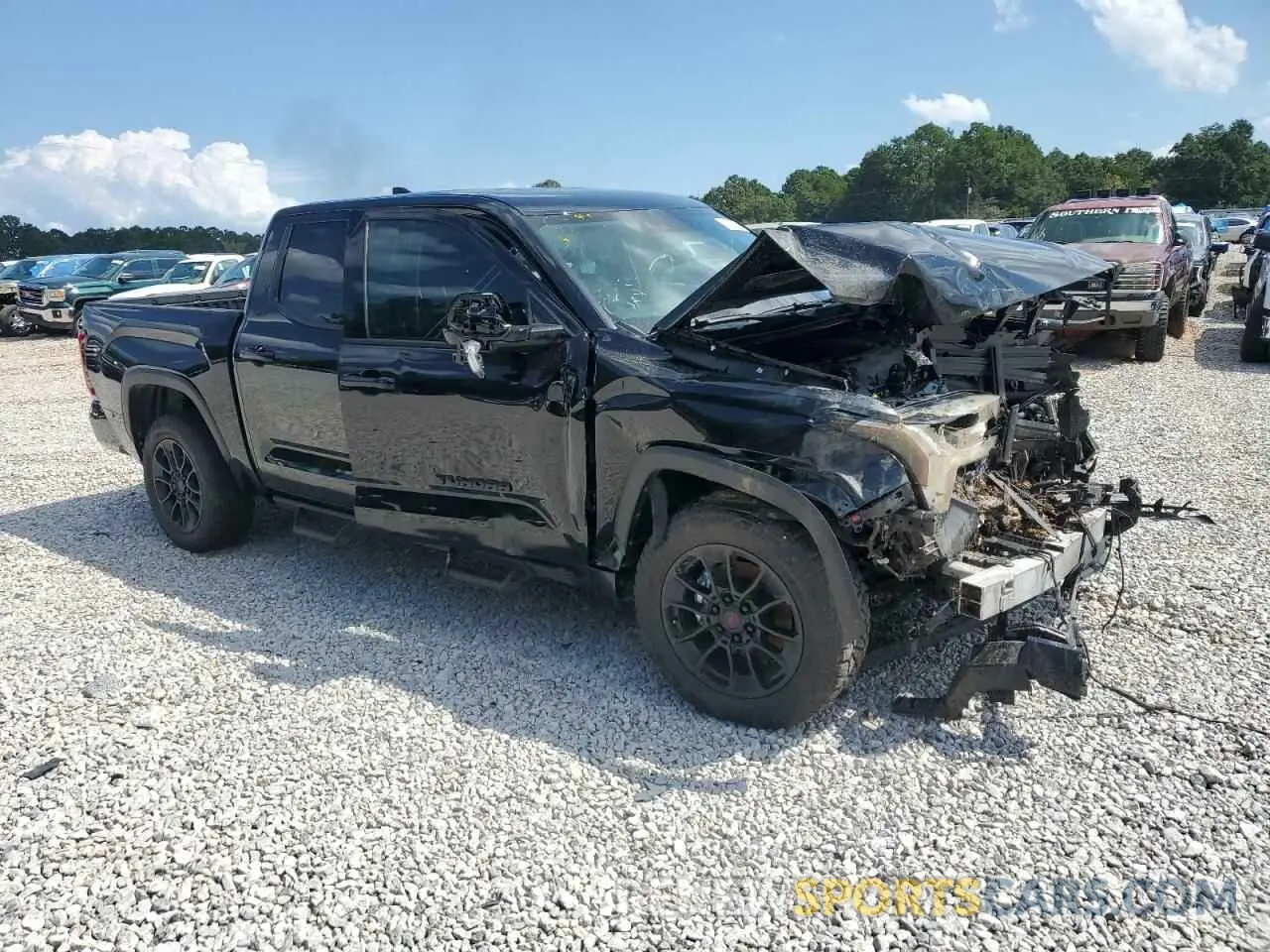 4 Photograph of a damaged car 5TFLA5DB2RX203236 TOYOTA TUNDRA 2024
