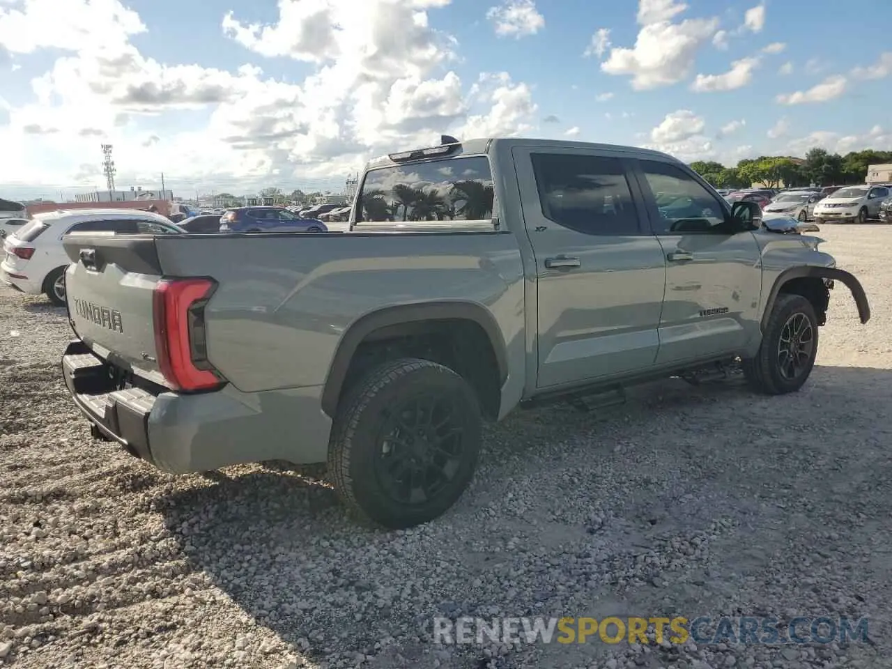 3 Photograph of a damaged car 5TFLA5DB4RX160647 TOYOTA TUNDRA 2024