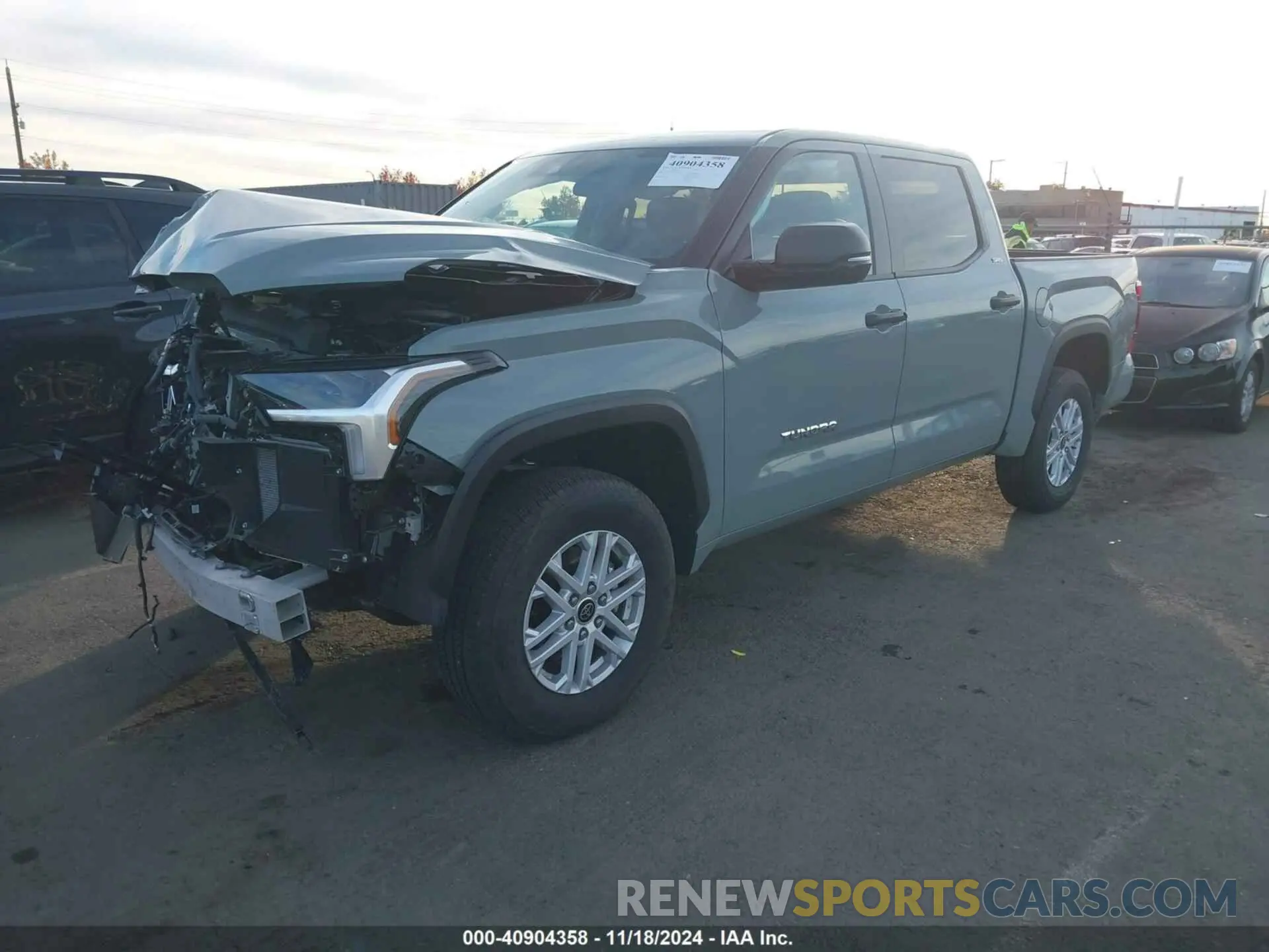 2 Photograph of a damaged car 5TFLA5DB5RX219074 TOYOTA TUNDRA 2024