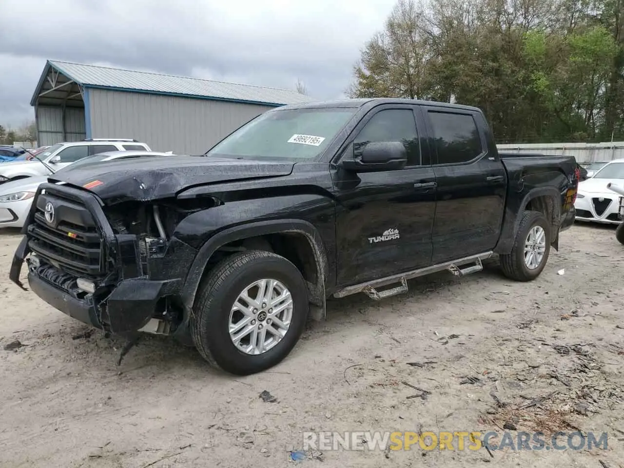 1 Photograph of a damaged car 5TFLA5DB6RX161055 TOYOTA TUNDRA 2024