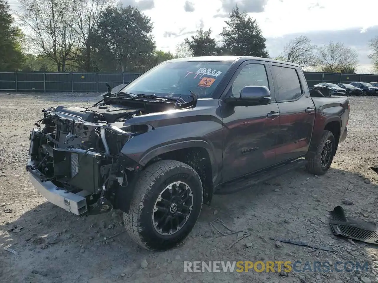 1 Photograph of a damaged car 5TFLA5DB6RX165493 TOYOTA TUNDRA 2024