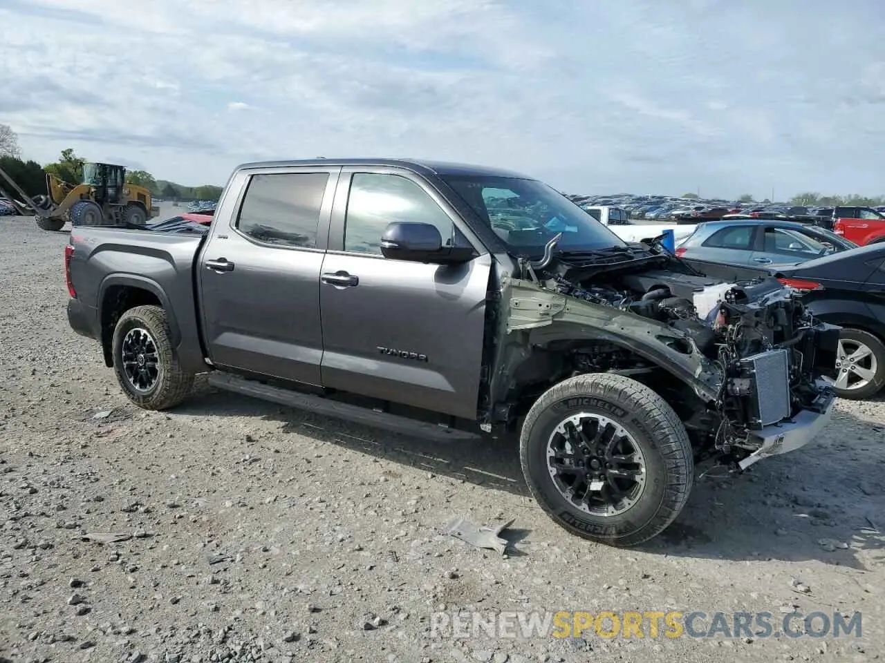 4 Photograph of a damaged car 5TFLA5DB6RX165493 TOYOTA TUNDRA 2024