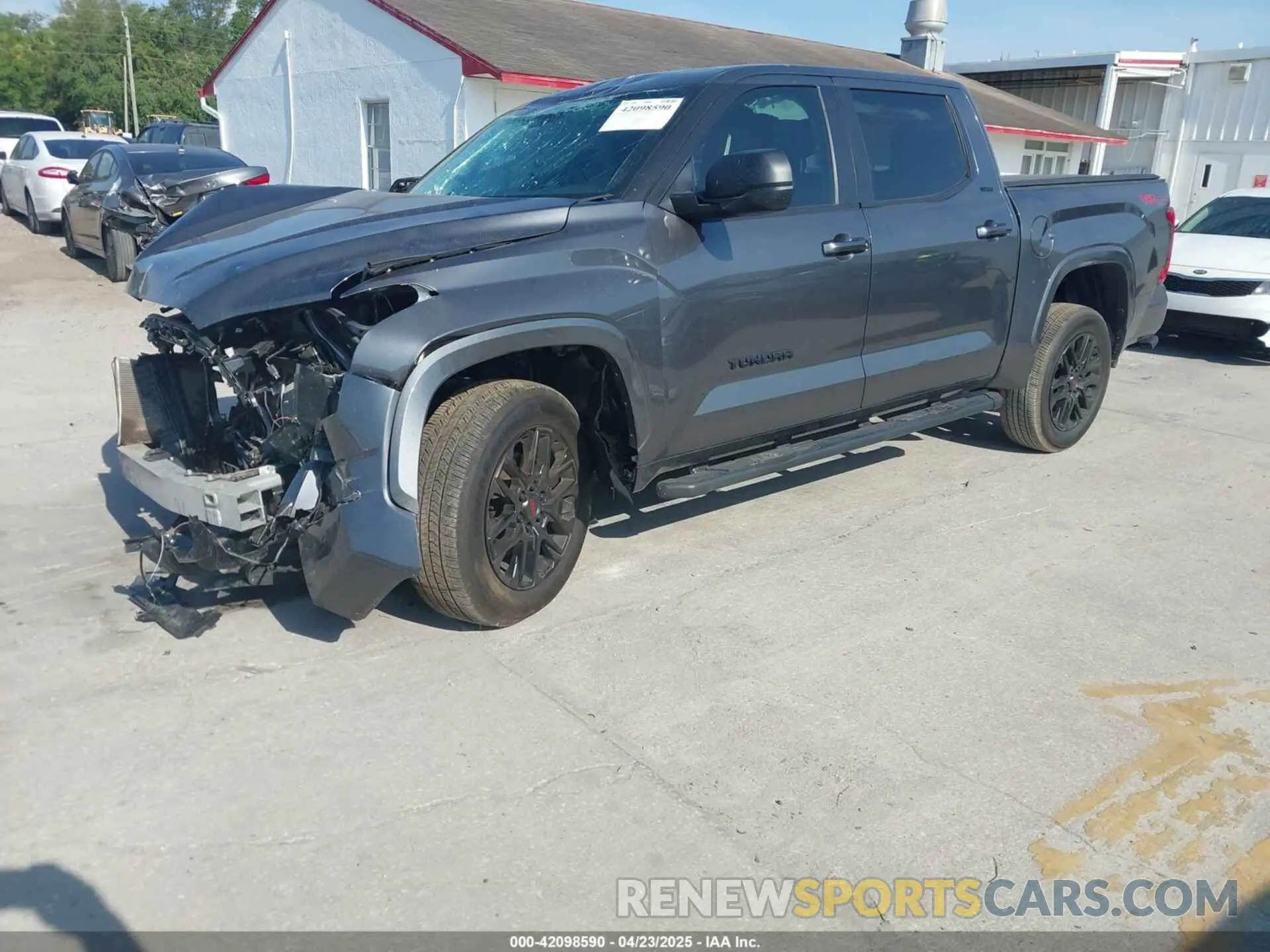 2 Photograph of a damaged car 5TFLA5DB6RX210996 TOYOTA TUNDRA 2024