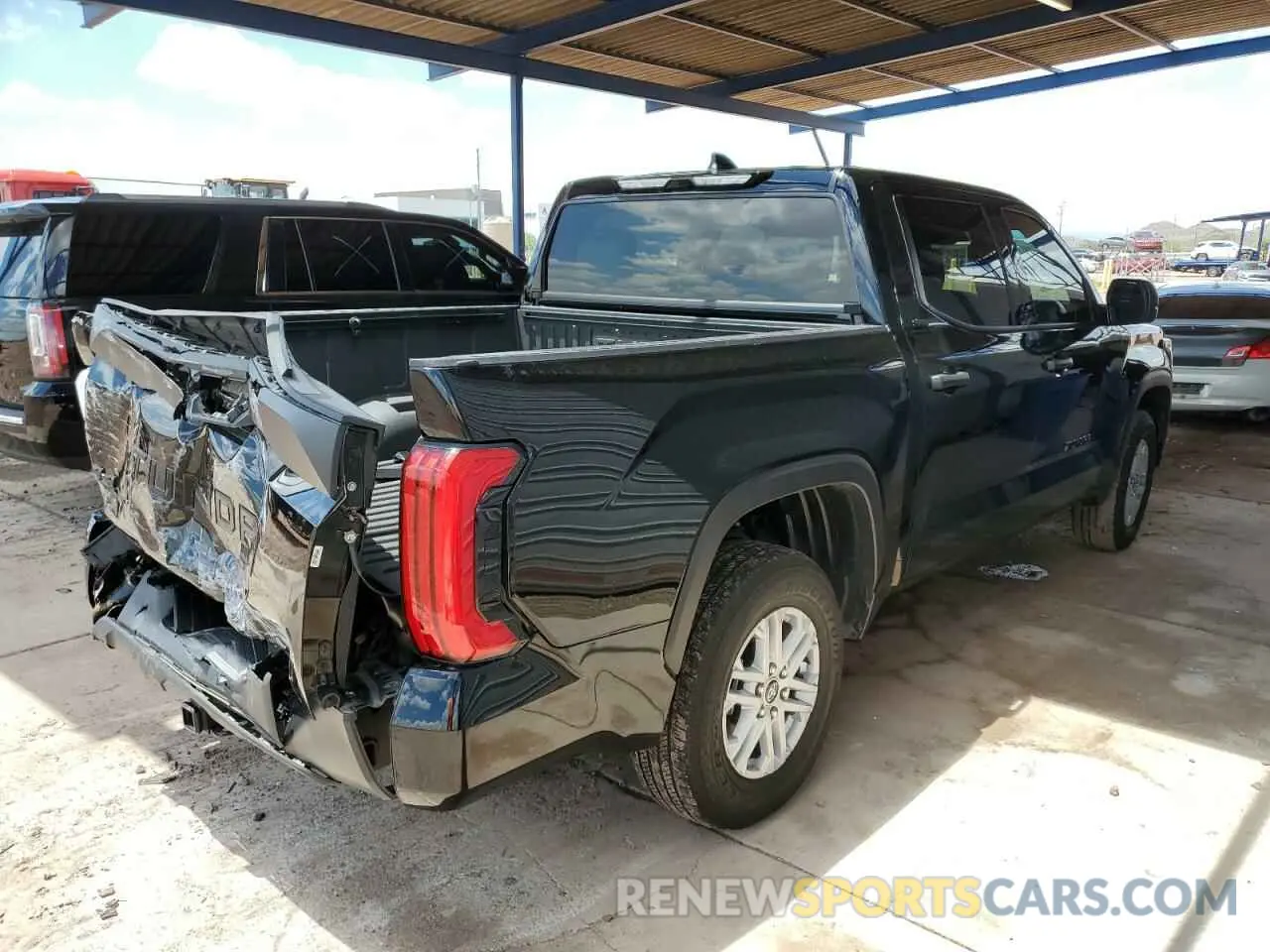 3 Photograph of a damaged car 5TFLA5DB7RX157094 TOYOTA TUNDRA 2024