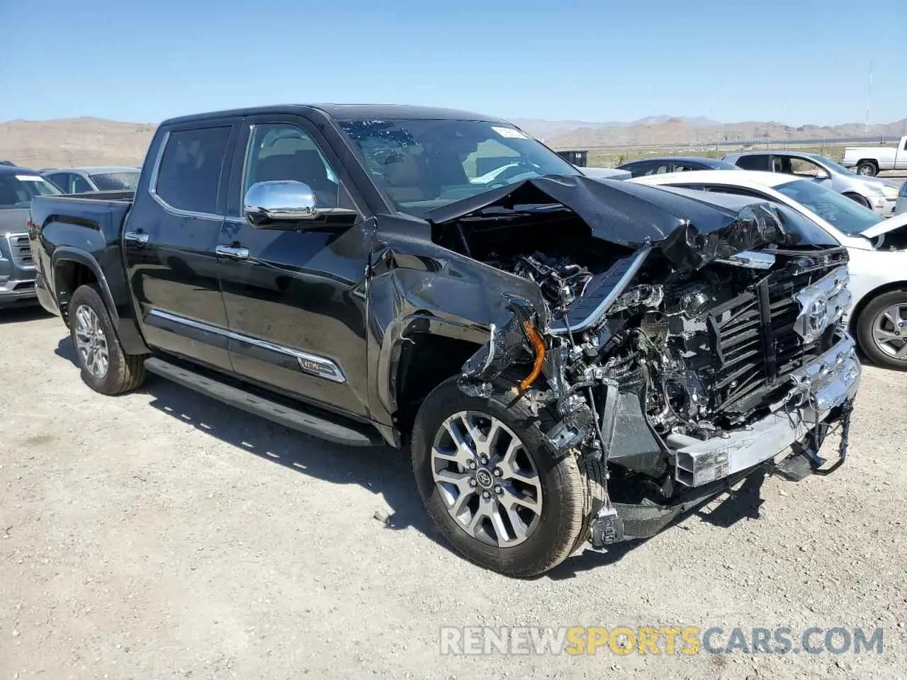 4 Photograph of a damaged car 5TFMA5DB6RX178118 TOYOTA TUNDRA 2024
