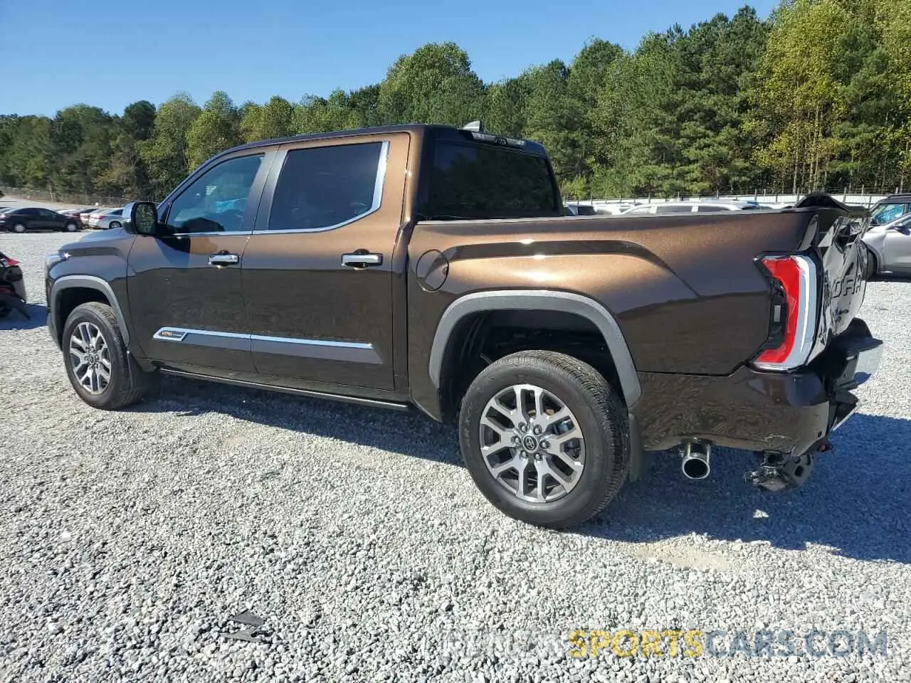 2 Photograph of a damaged car 5TFMA5DB6RX194187 TOYOTA TUNDRA 2024