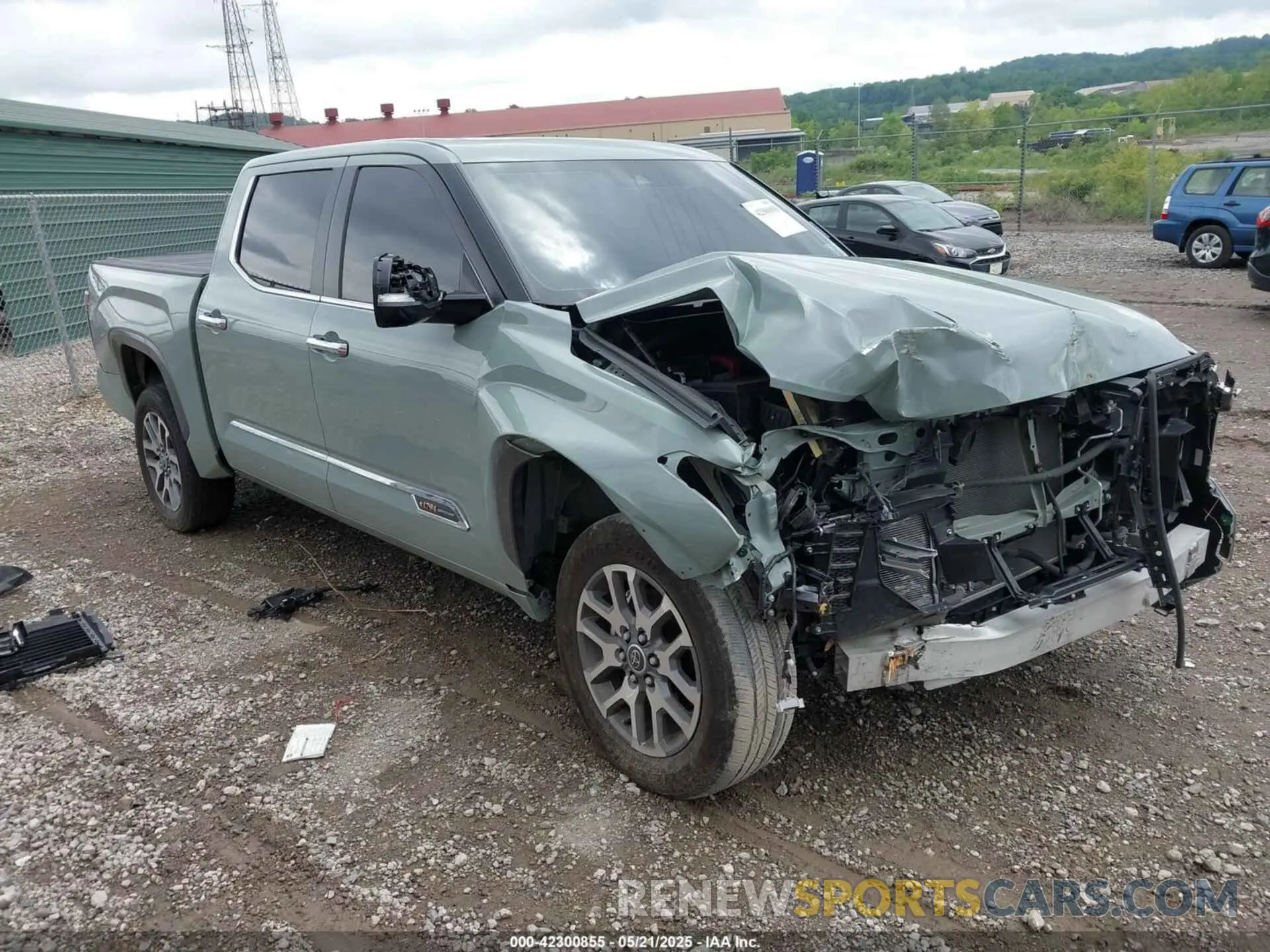 1 Photograph of a damaged car 5TFMA5DB7RX237449 TOYOTA TUNDRA 2024