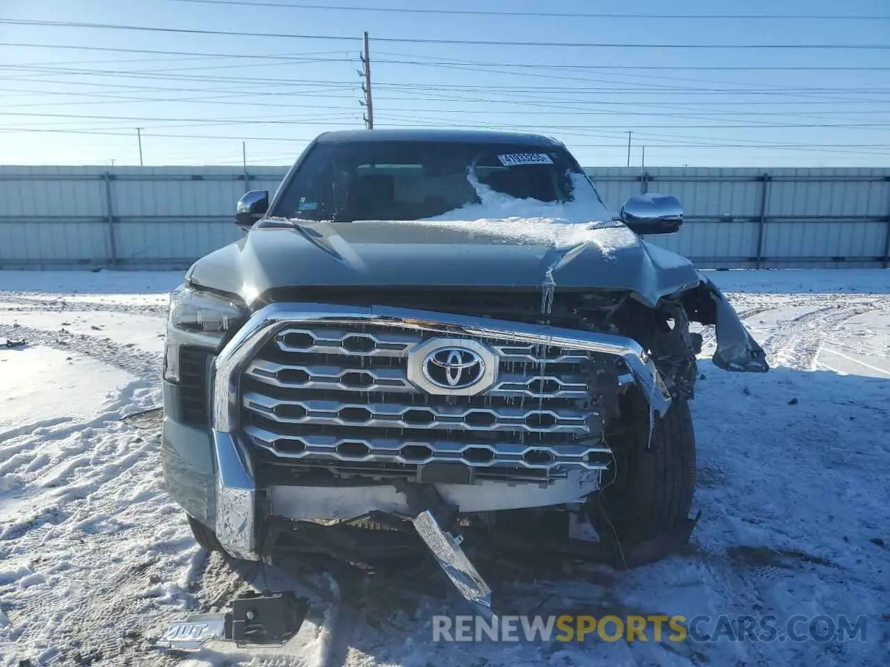 5 Photograph of a damaged car 5TFMC5DB0RX069826 TOYOTA TUNDRA 2024