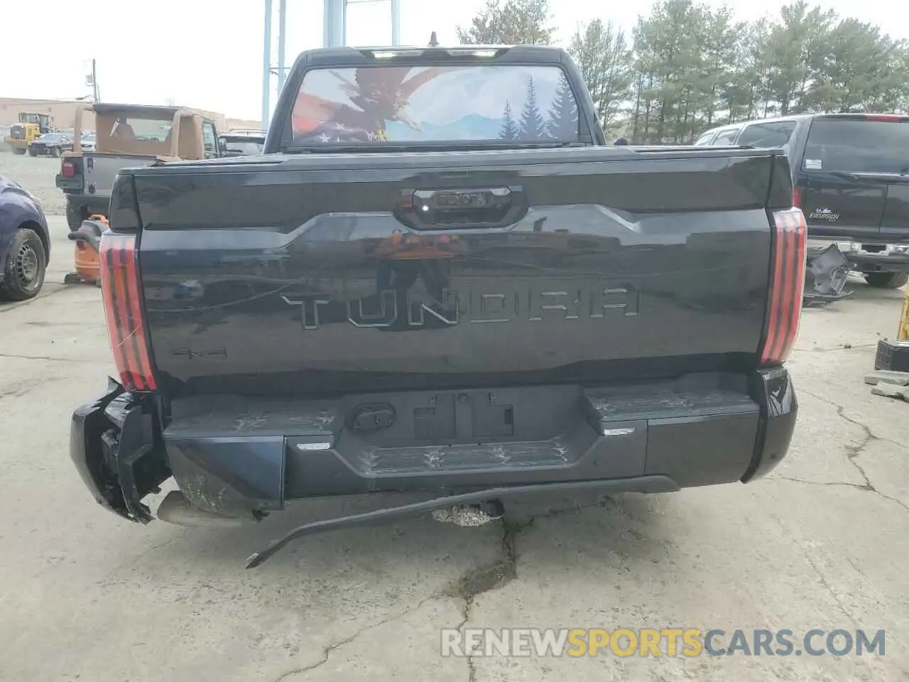 6 Photograph of a damaged car 5TFNA5DB0RX227785 TOYOTA TUNDRA 2024