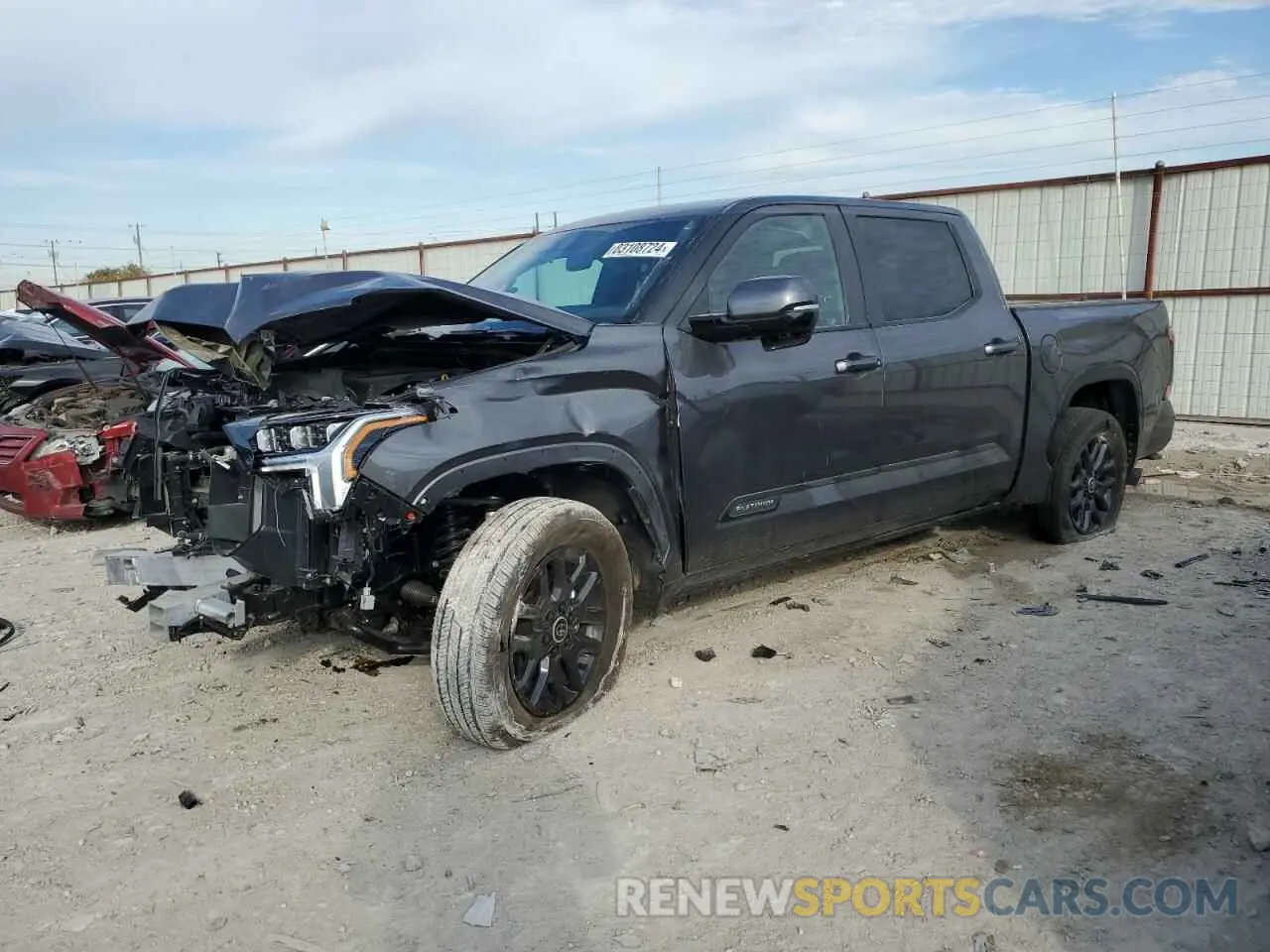 1 Photograph of a damaged car 5TFNA5DB2RX156654 TOYOTA TUNDRA 2024