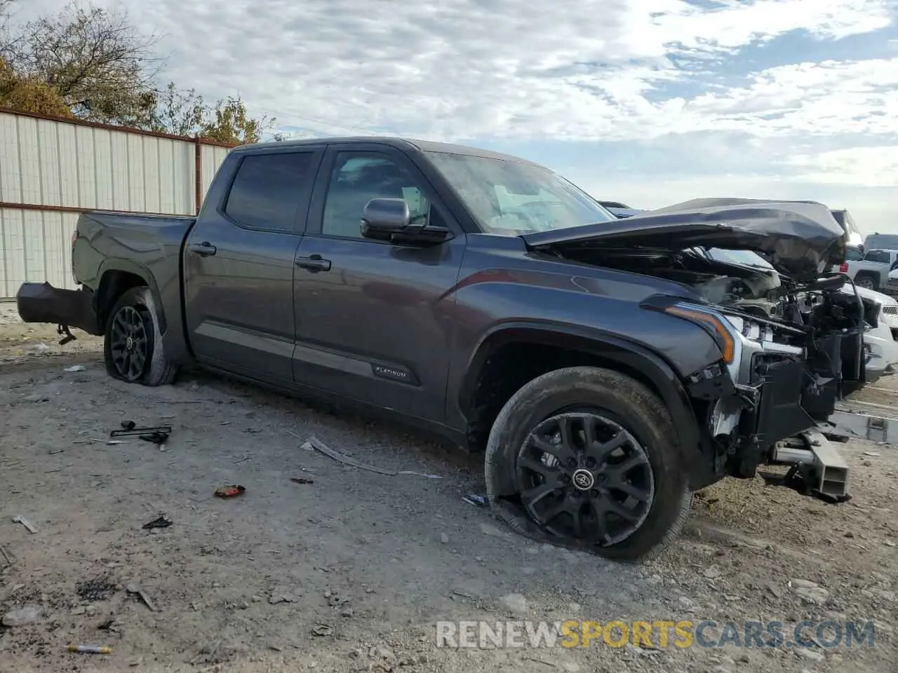 4 Photograph of a damaged car 5TFNA5DB2RX156654 TOYOTA TUNDRA 2024