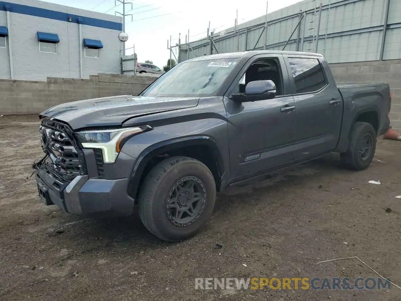 1 Photograph of a damaged car 5TFNA5DB3RX142715 TOYOTA TUNDRA 2024
