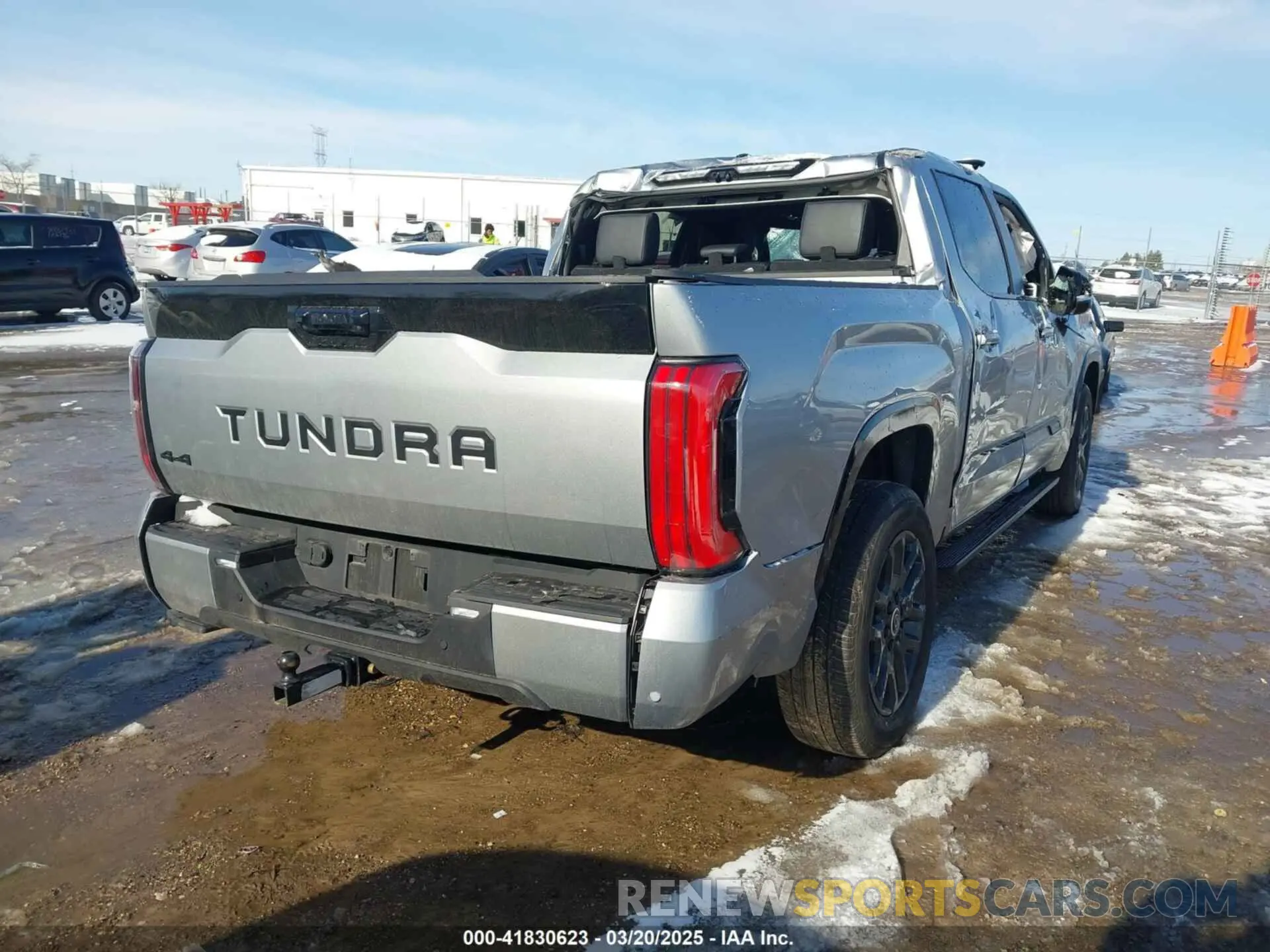 4 Photograph of a damaged car 5TFNA5DB7RX142071 TOYOTA TUNDRA 2024