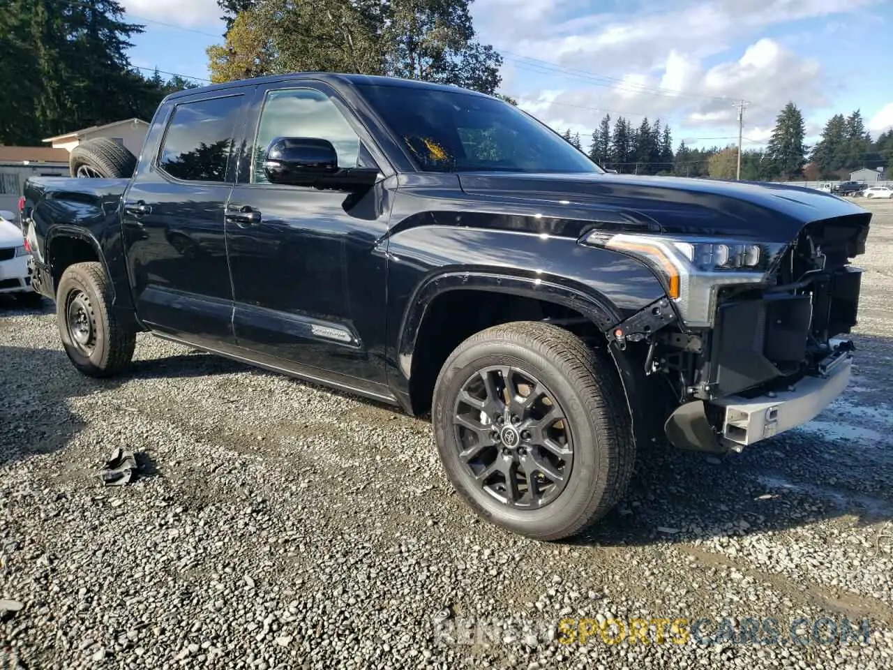 4 Photograph of a damaged car 5TFNA5DB9RX153718 TOYOTA TUNDRA 2024