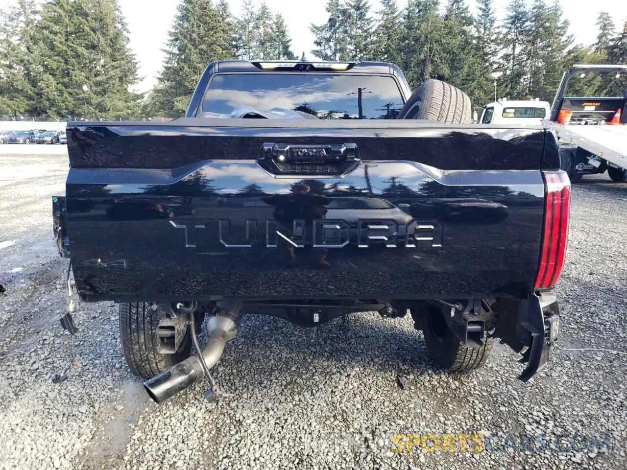 6 Photograph of a damaged car 5TFNA5DB9RX153718 TOYOTA TUNDRA 2024