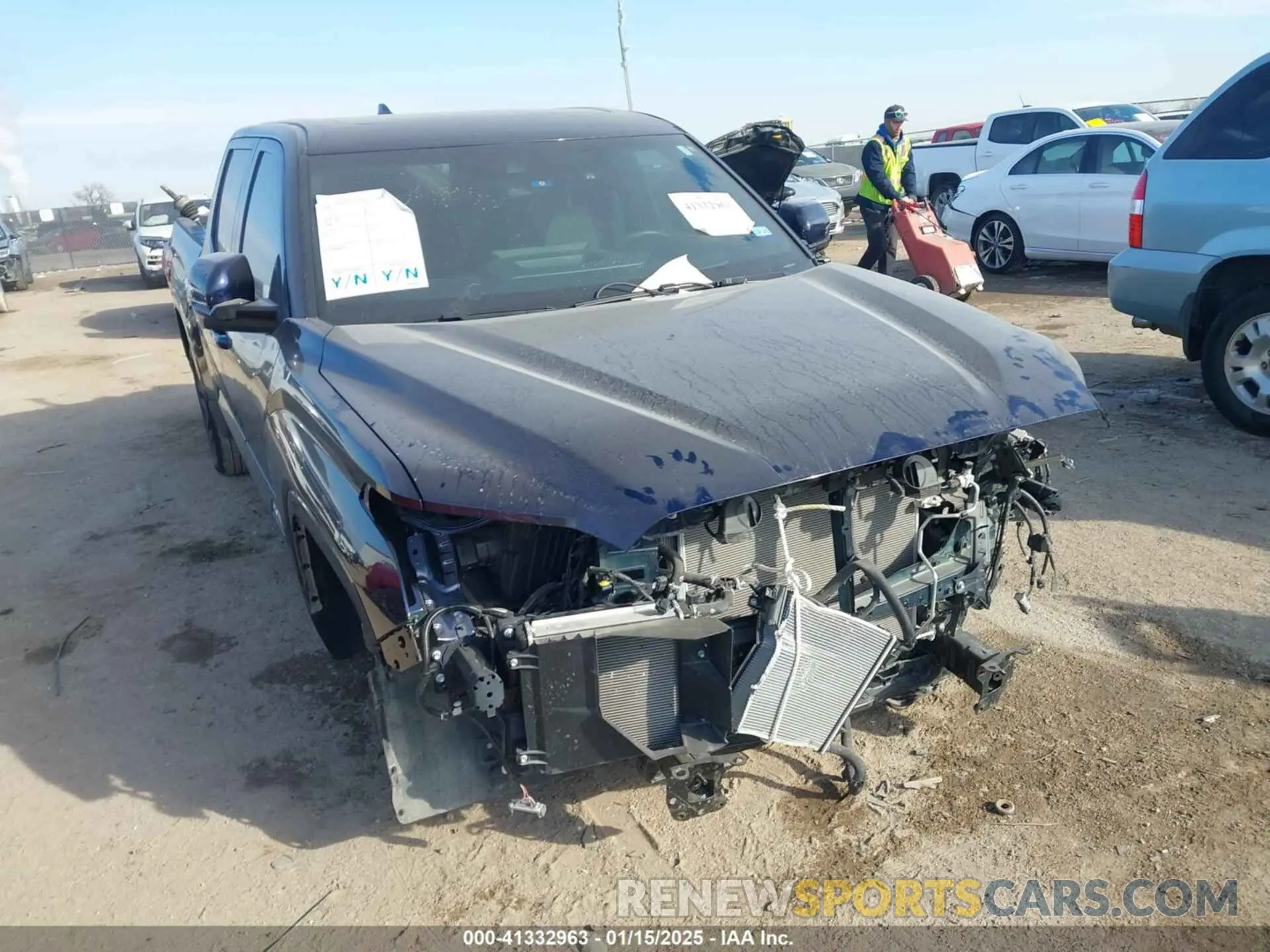 1 Photograph of a damaged car 5TFNA5DB9RX170342 TOYOTA TUNDRA 2024