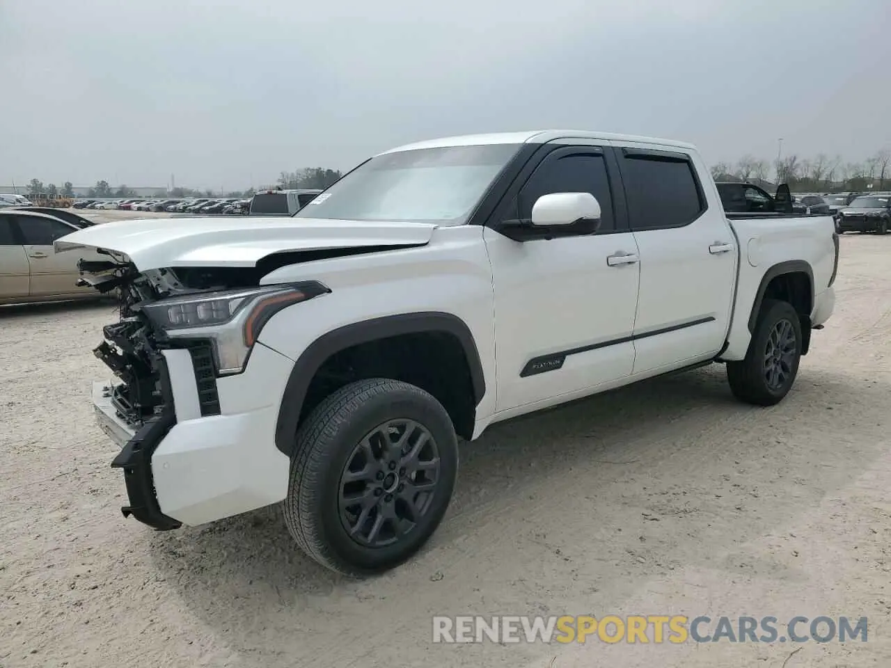1 Photograph of a damaged car 5TFNA5DBXRX232119 TOYOTA TUNDRA 2024