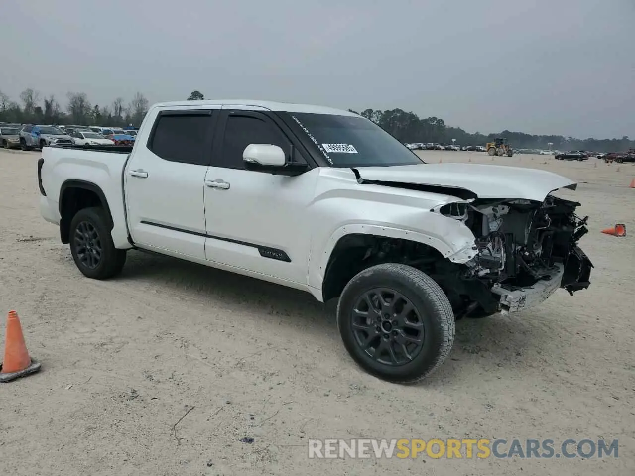 4 Photograph of a damaged car 5TFNA5DBXRX232119 TOYOTA TUNDRA 2024