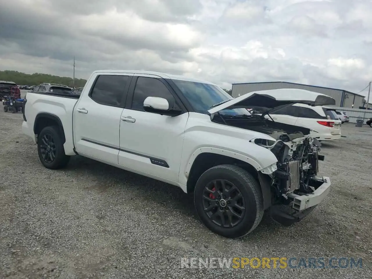 4 Photograph of a damaged car 5TFNC5AB8RX003128 TOYOTA TUNDRA 2024