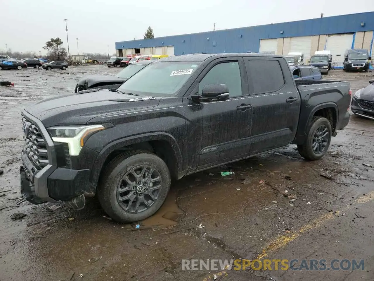 1 Photograph of a damaged car 5TFNC5DB3RX074359 TOYOTA TUNDRA 2024