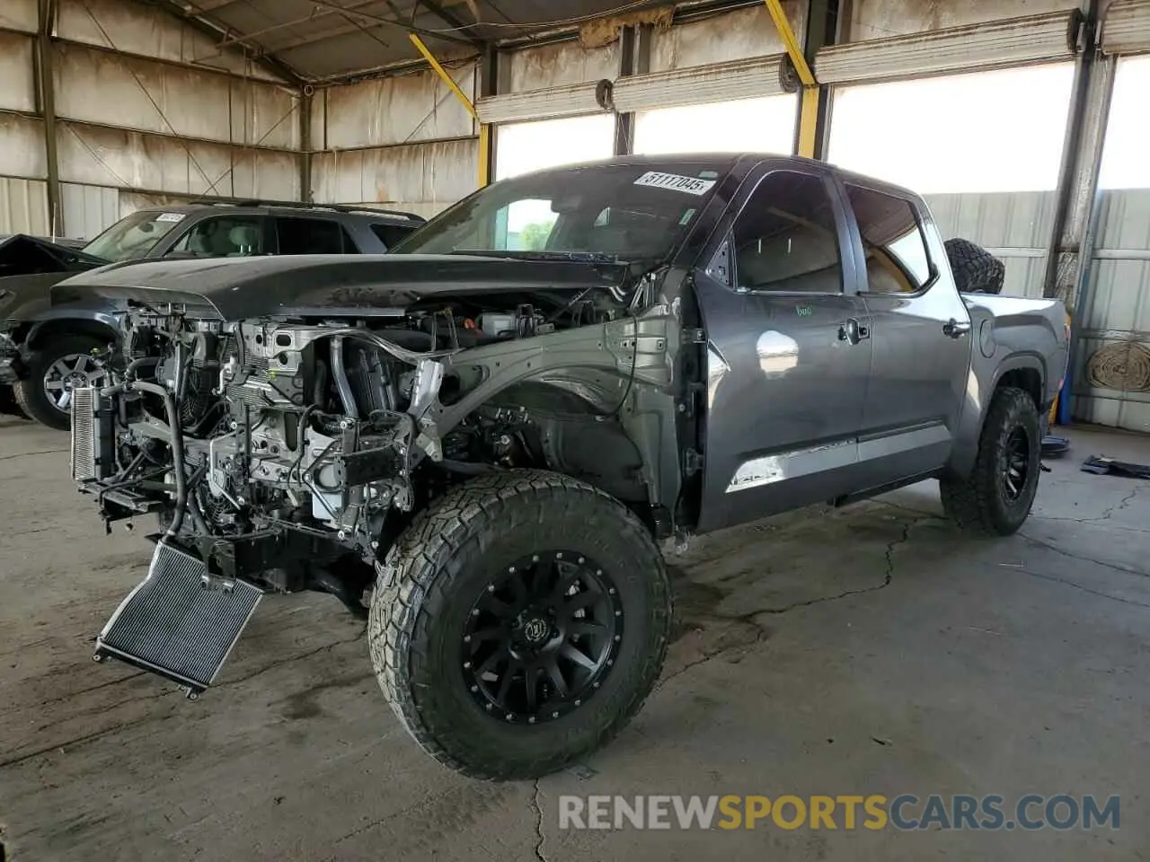 1 Photograph of a damaged car 5TFNC5DB3RX076838 TOYOTA TUNDRA 2024